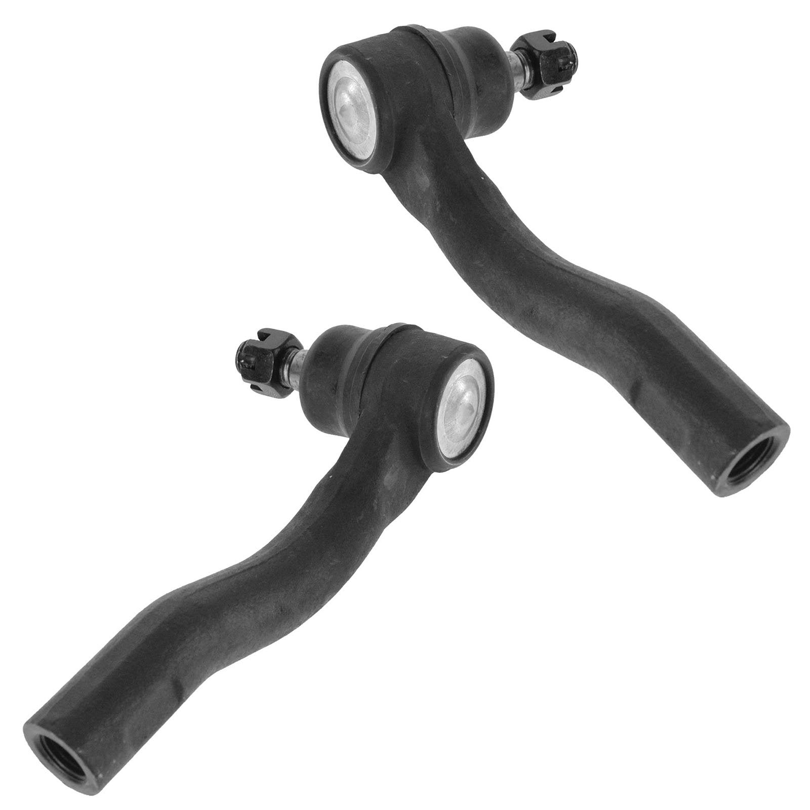 Trq Front Tie Rod Set Compatible With 2006-2012 Ford Fusion 2007-2012 Lincoln Mkz 2006 Zephyr 2006-2009 Mercury Milan