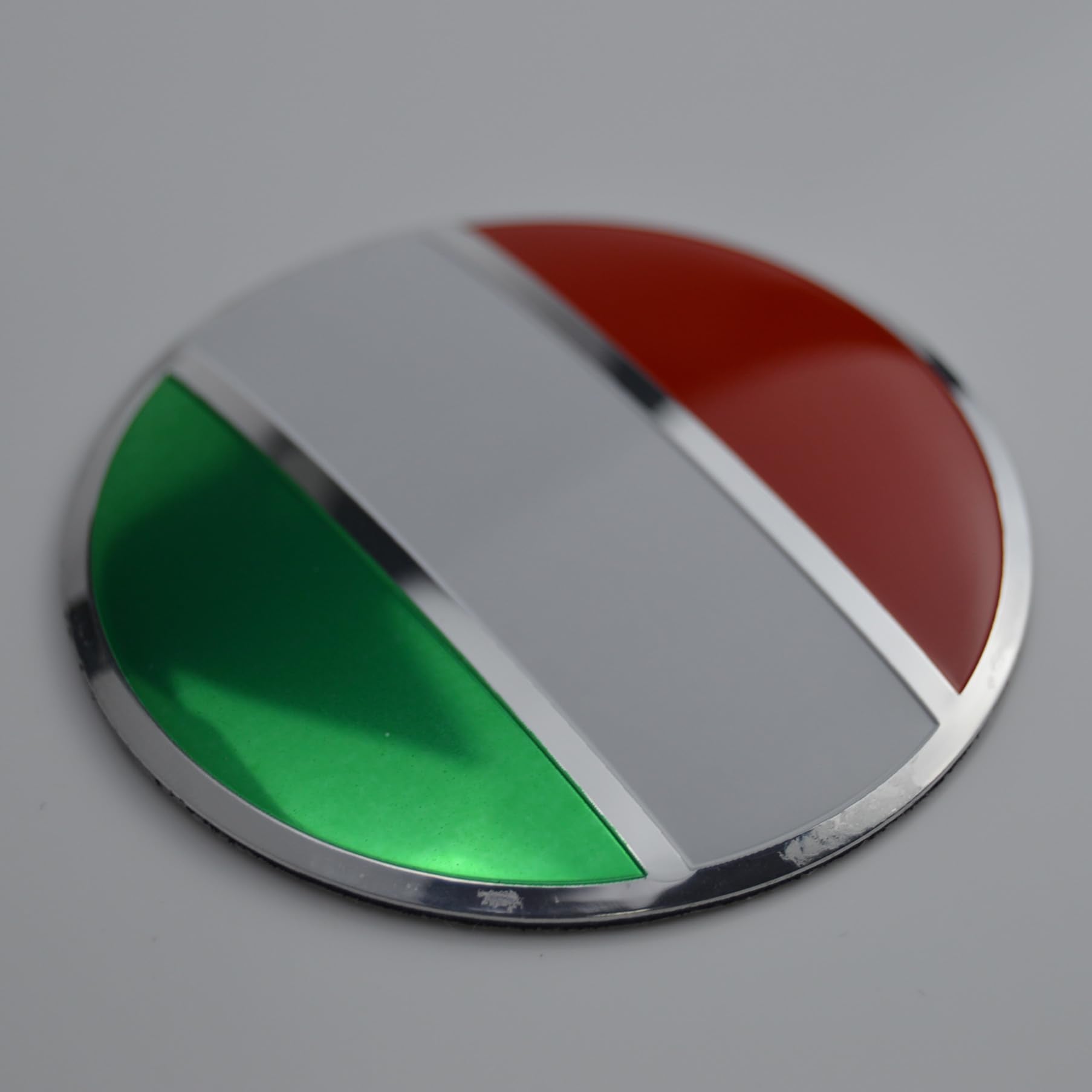 4X 56.5mm=2.24 inches Italy Flag Wheel Hub Center Cap Emblem for Hub Center Cap USA US