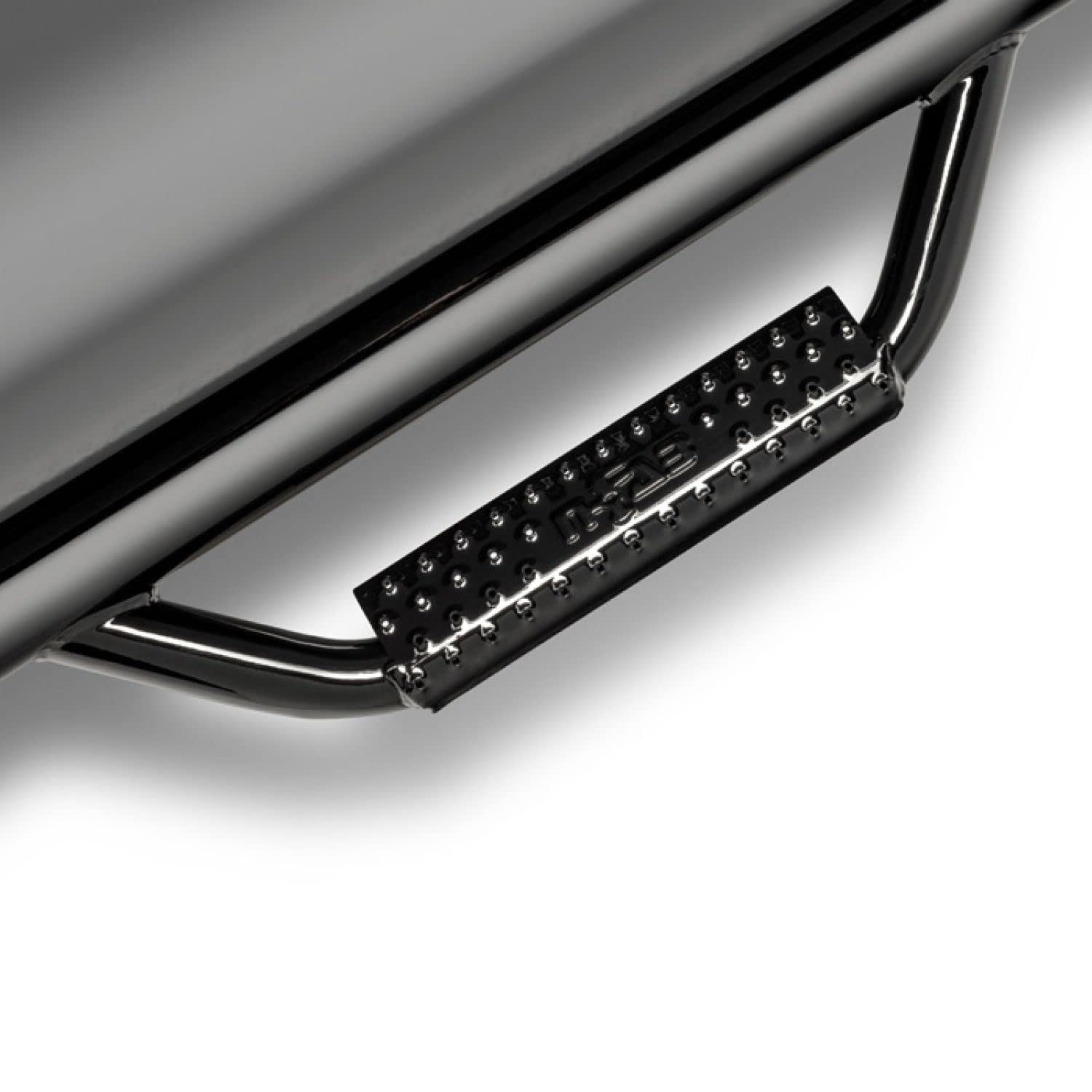 N-Fab Nerf Steps for Silverado/Sierra | Wheel-to-Wheel w/ Bed Access, Heavy Duty Steel, Gloss Back | C07100CC-6 | Fits 2007-2013