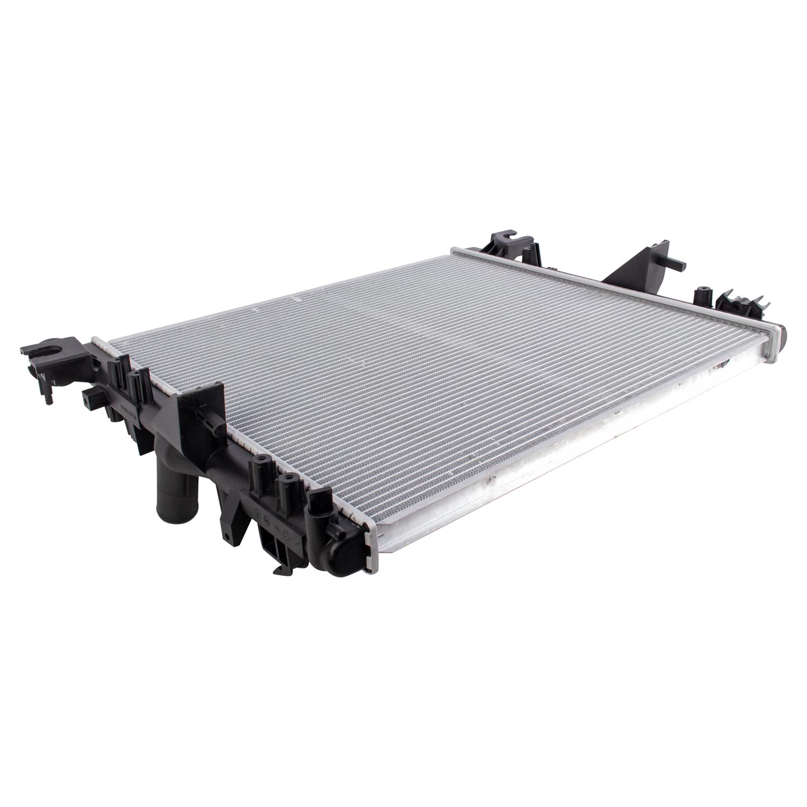 Trq Radiator Assembly Aluminum Core Compatible With 07-18 Jeep Wrangler Ch3010343 Cu2957