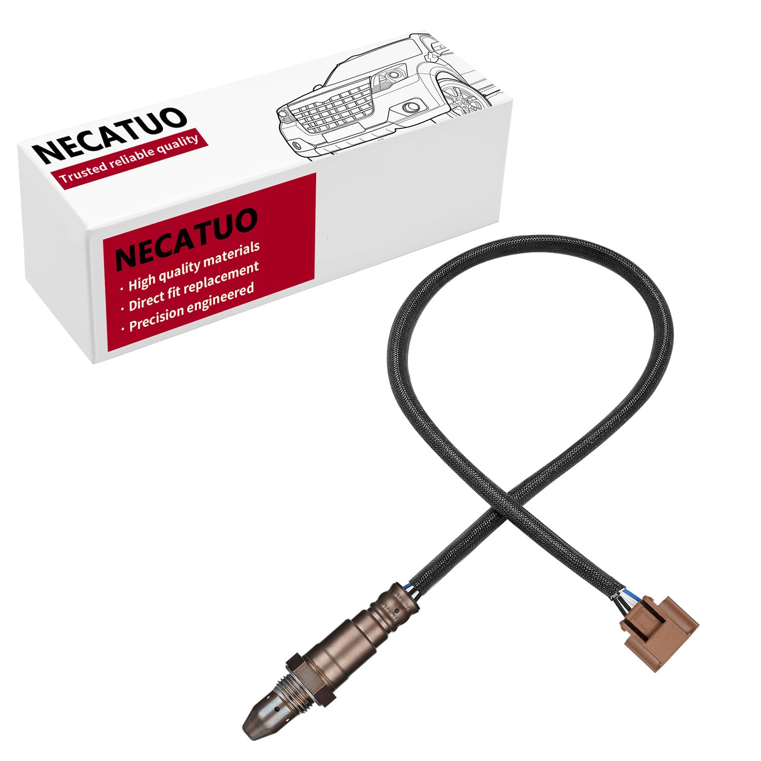 Necatuo 234-9135 Upstream O2 Oxygen Sensor Heated Air Fuel Ratio Compatible With Nissan Altima Frontier Xterra Quest Infiniti G3