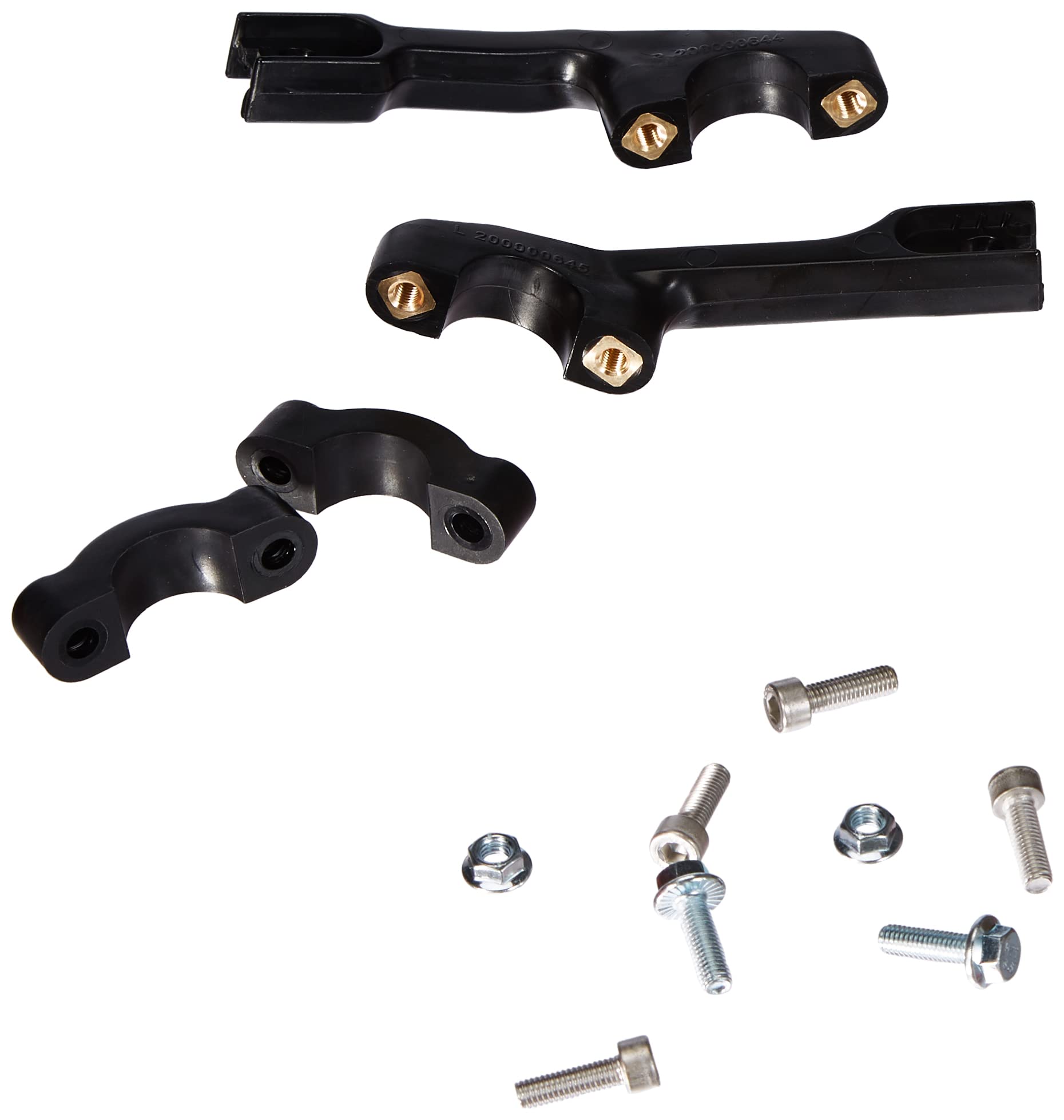 Acerbis Uniko Vented Handguards - Red (2072670004)