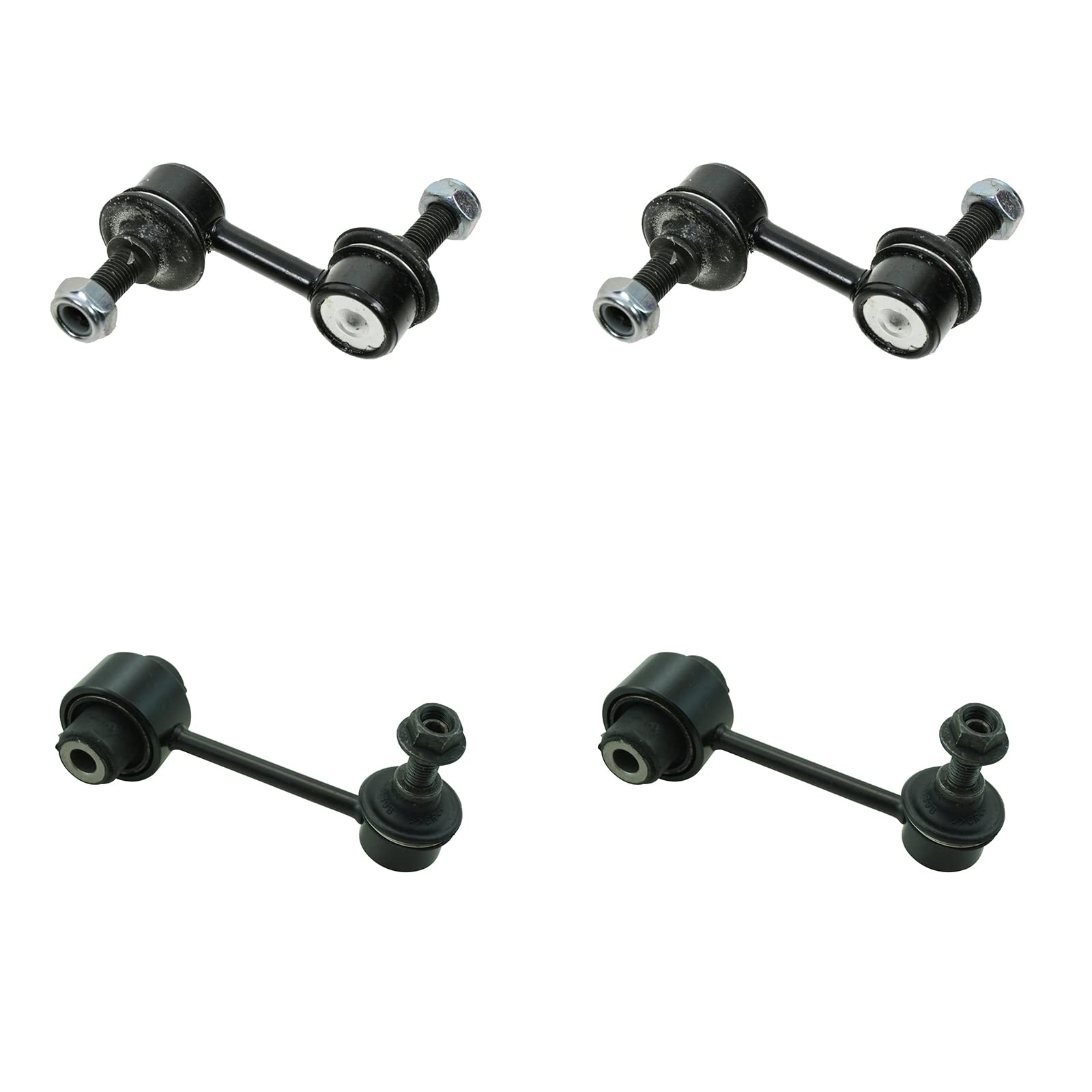 Trq Front & Rear Sway Bar Stabilizer Link Set Compatible With 2009-2013 Subaru Forester