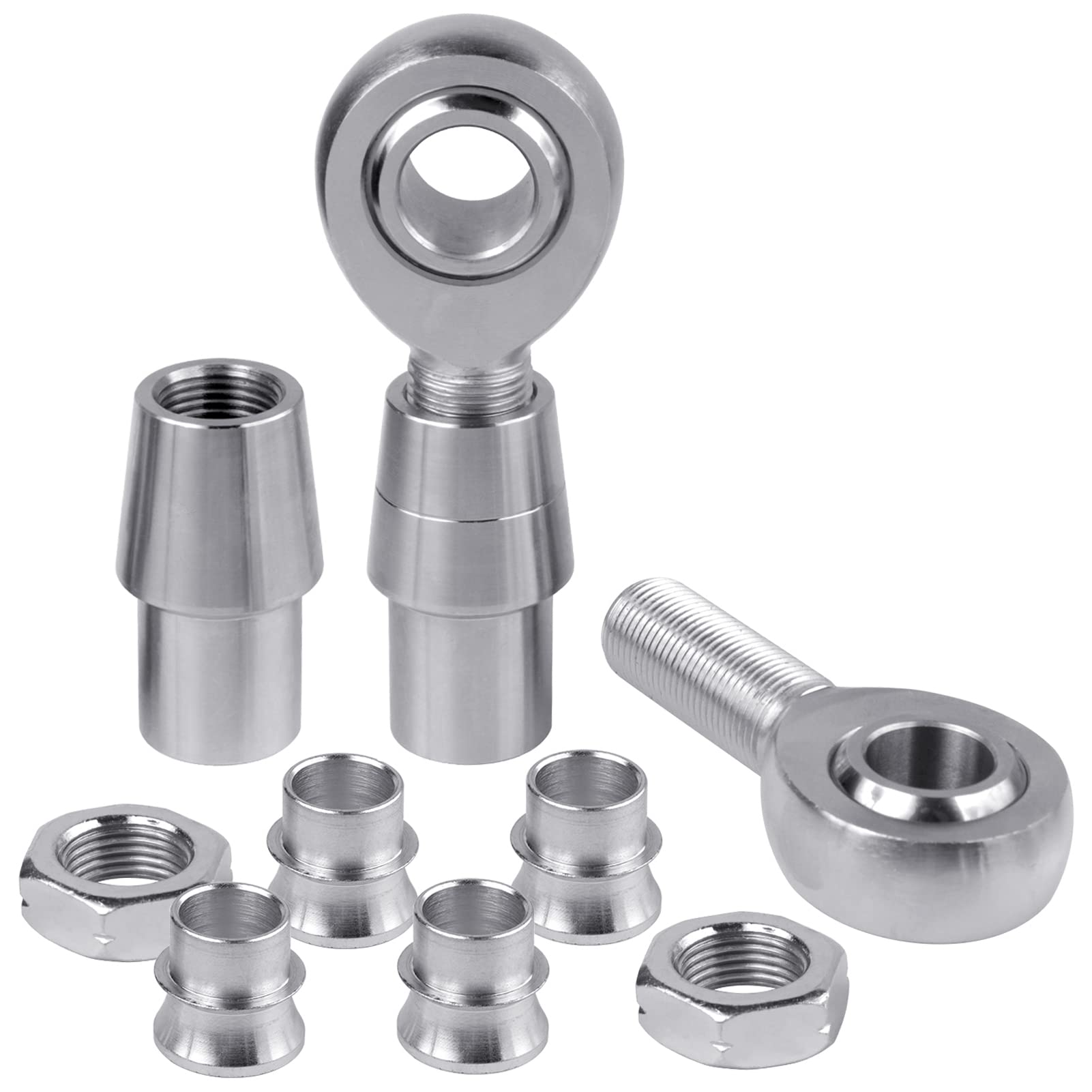 3/4” Heim Joint Rod End Kit, Right And Left Hand Thread Heim Joint,2 Link .750” Chromoly Joints Panhard Rod End Kit