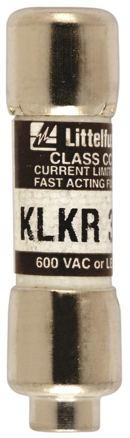 Littlelfuse Klk-R-25 (Klkr-25) 25 Amp (25A) 600V Fast Acting Midget Fuse