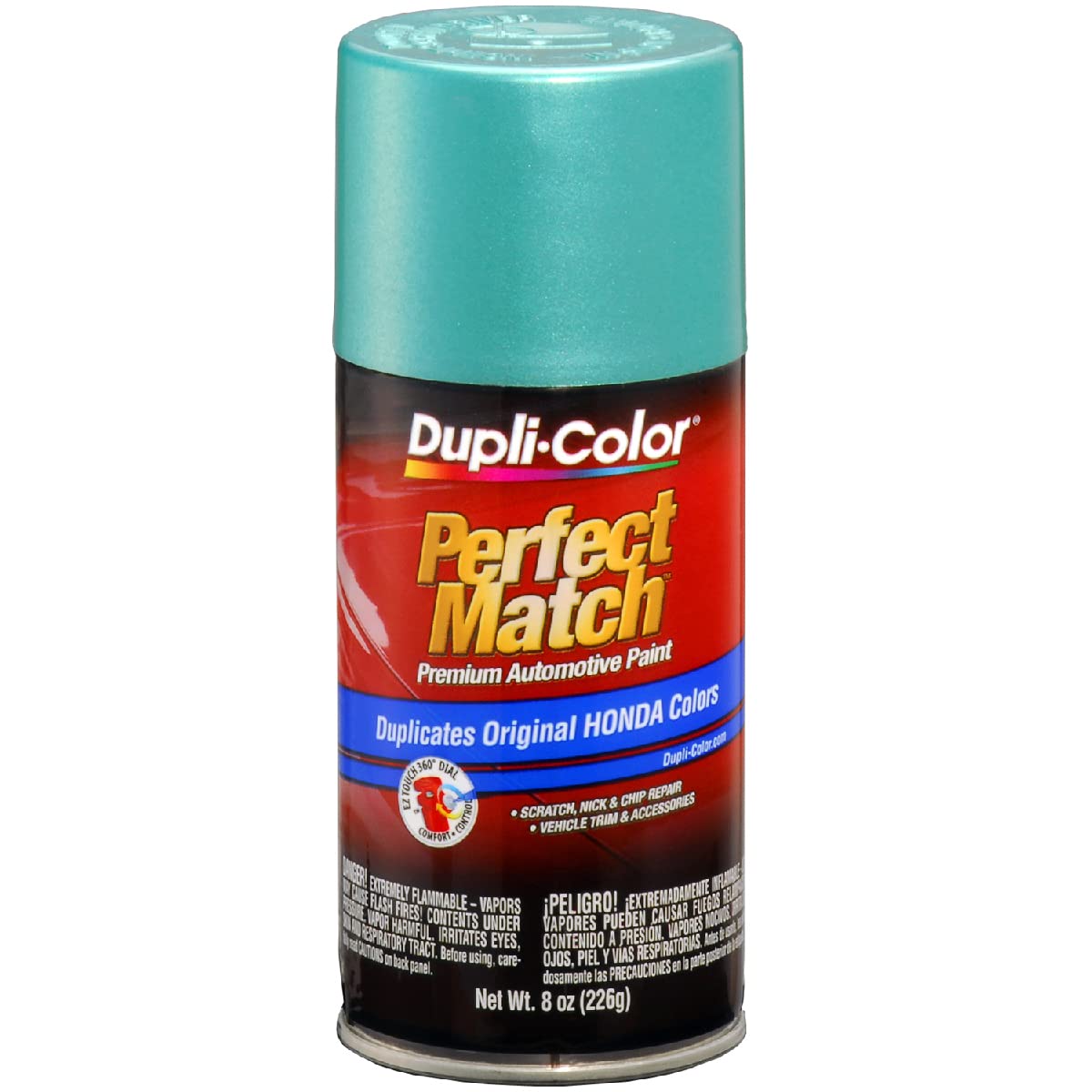 Dupli-Color Ebha09067 Perfect Match Automotive Spray Paint - Honda Hampsted Green Metallic, Bg11M - 8 Oz. Aerosol Can