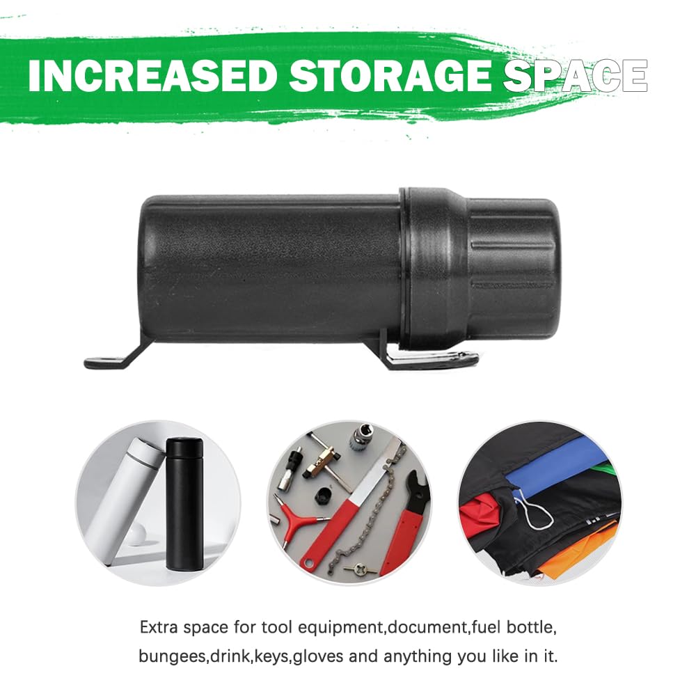 Moto4U Motorcycle Off-Road Universal Waterproof Tool Tube Gloves Raincoat Storage Box Cap Holder Canisters Tool Repair Box Docum