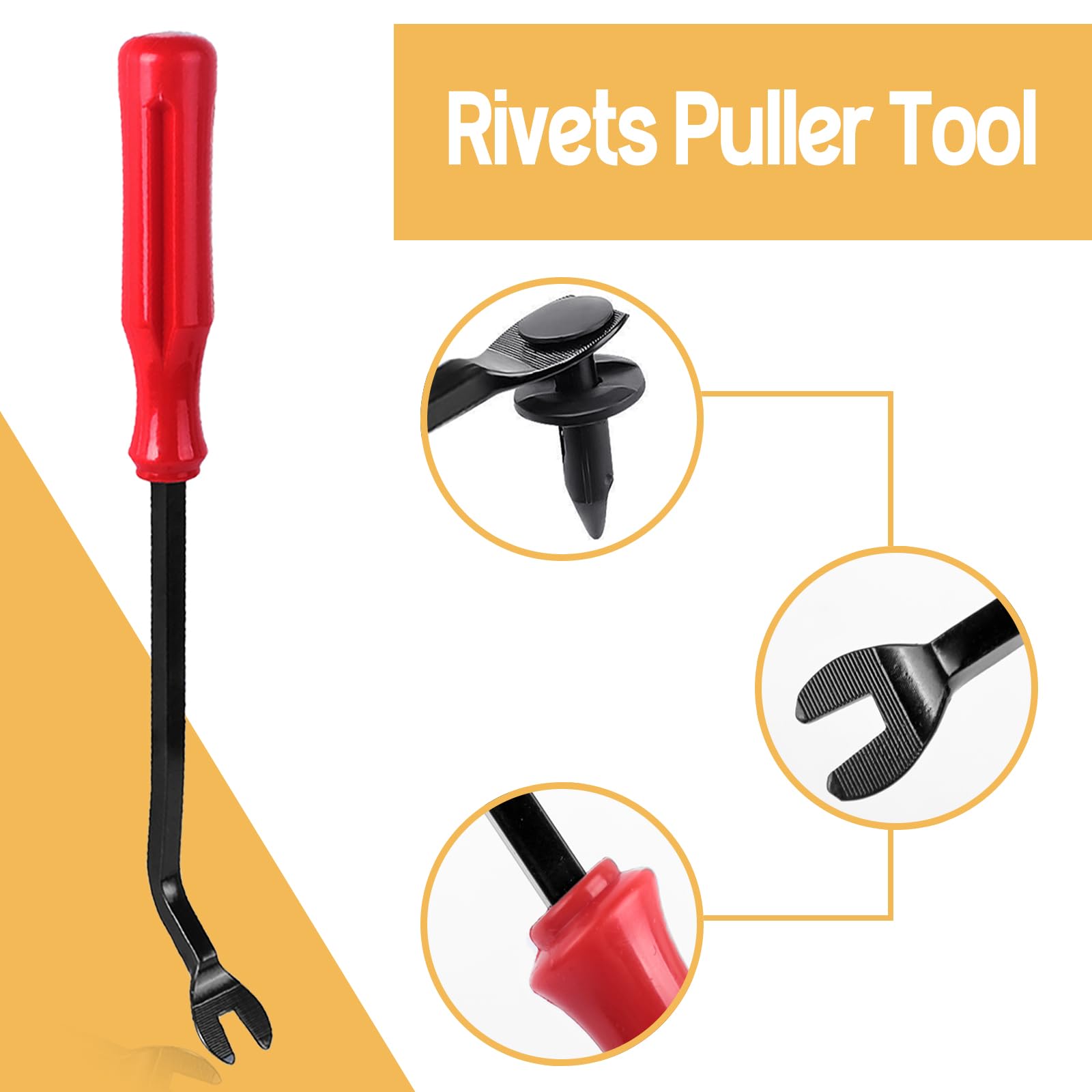 UNIGT 150pcs ATV UTV Body Fastener Rivets Push Pin Compatible with Can Am 293150089 Polaris 7661855 RZR Ranger Suzuki Kawasaki R