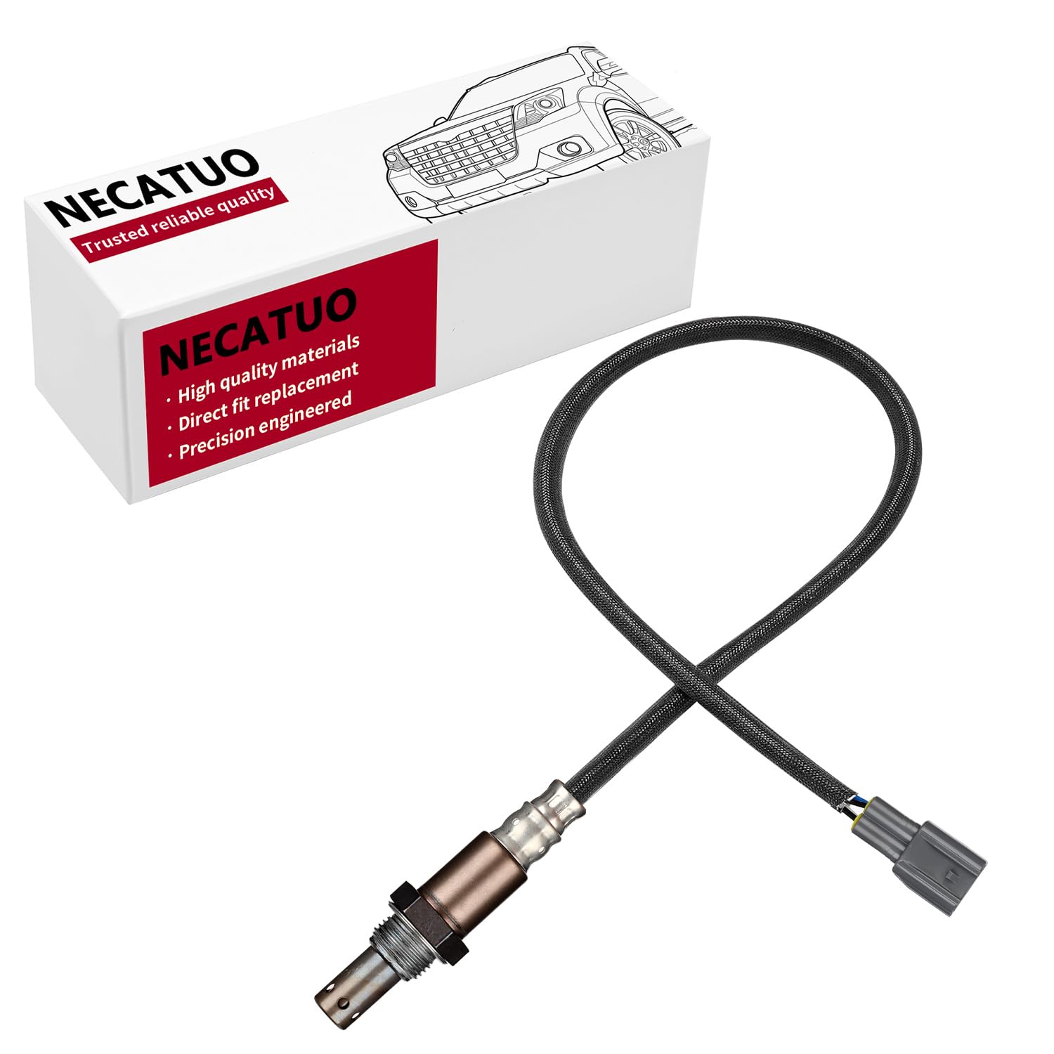 Necatuo 234-9047 Upstream O2 Oxygen Sensor Heated Air Fuel Ratio Compatible With Subaru B9 Tribeca Legacy Outback Lexus Es300, C