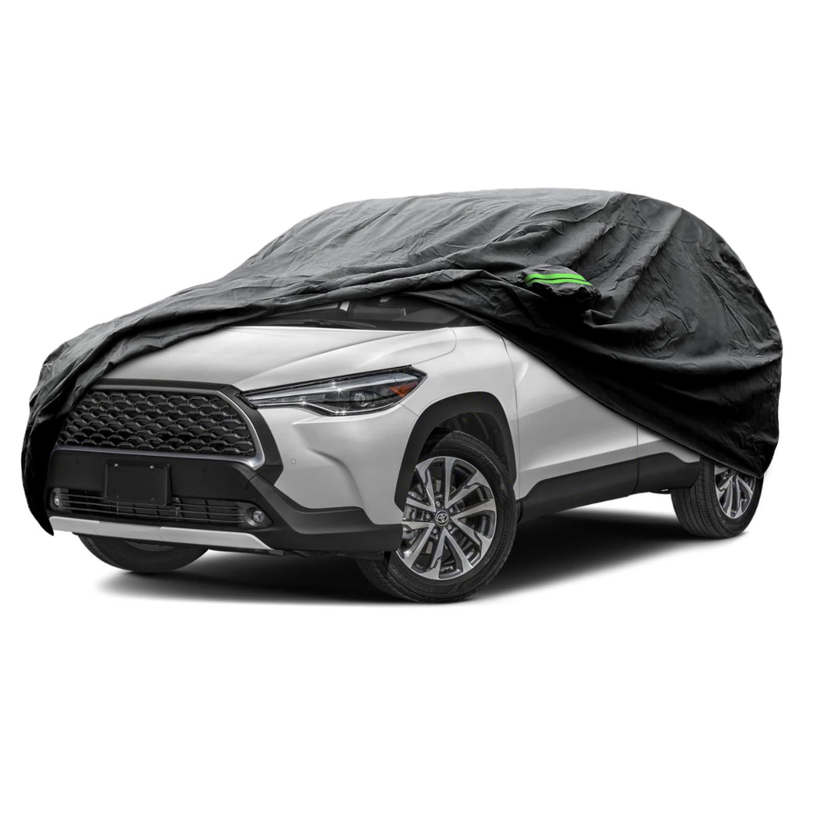 Proadsy 2025 Upgrade Car Cover Custom Fit for Toyota Corolla Cross 2022-2025, Waterproof All Weather for Automobiles, Full Exter
