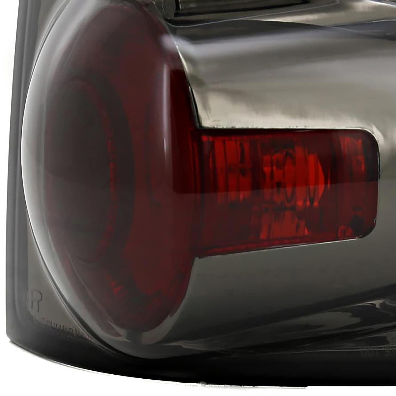 SPEC-D TUNING Smoke Lens Tail Lights Compatible with 1994-2004 Chevy S10, 1994-2004 GMC Sonoma, 1995-2000 Isuzu Hombre, Left + Right Pair Assembly