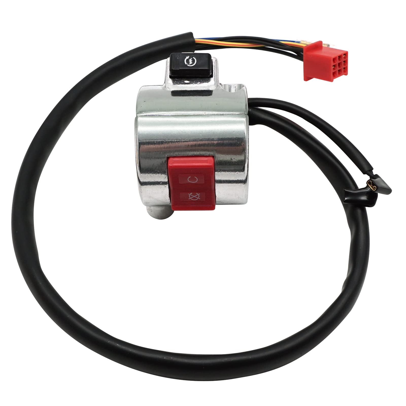 Right Start Stop Kill Control Switch For Honda Shadow Ace 750 Vt750 Vt750C Vt750Cd 1998-2003, Oem# 35130-Mbk-J01 35013-Mba-010