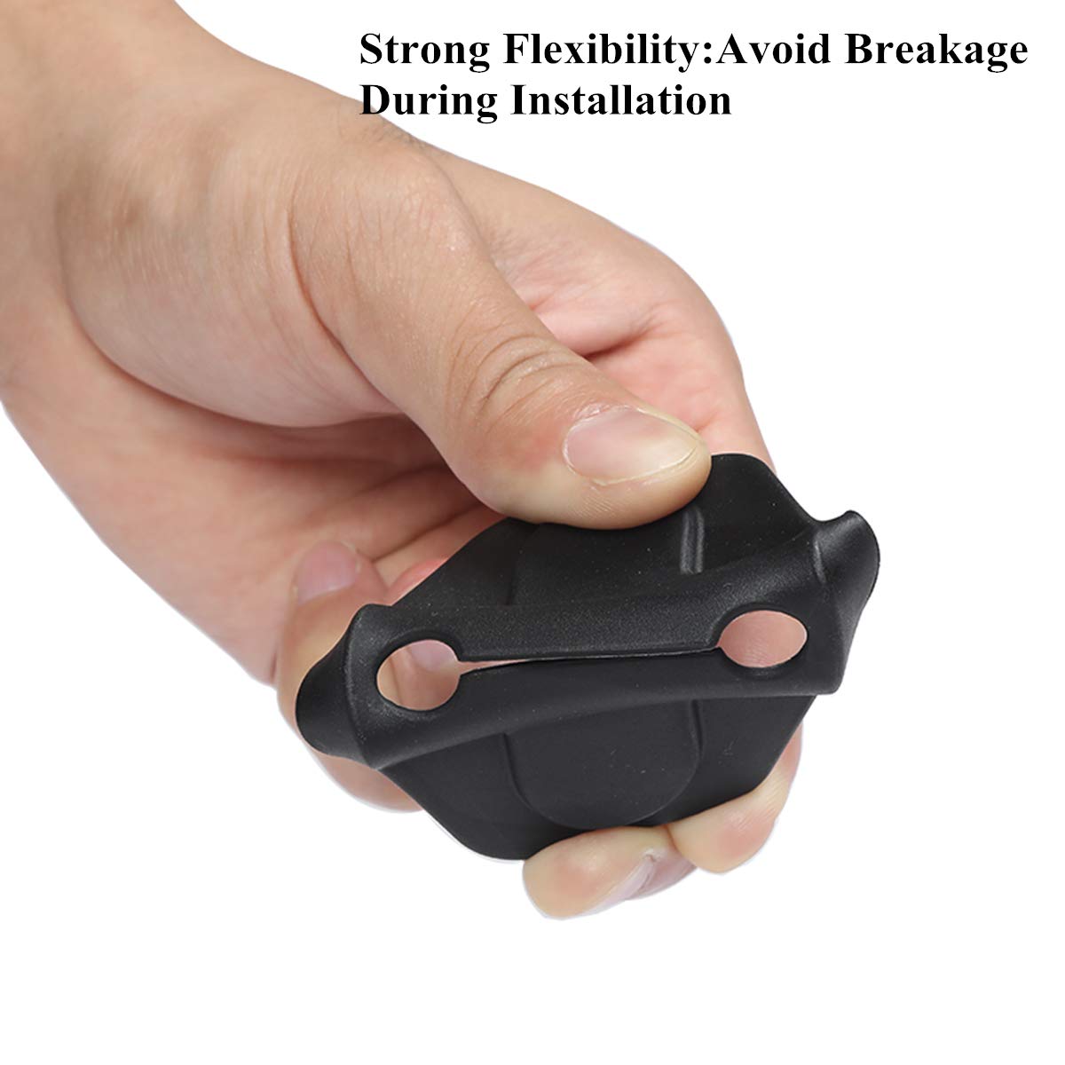 Door Lock Decoration Cover for 2018 2019 2020 2021 2022 2023 Jeep Wrangler JL JLU 4XE Unlimited Sahara Sports Rubicon Gladiator