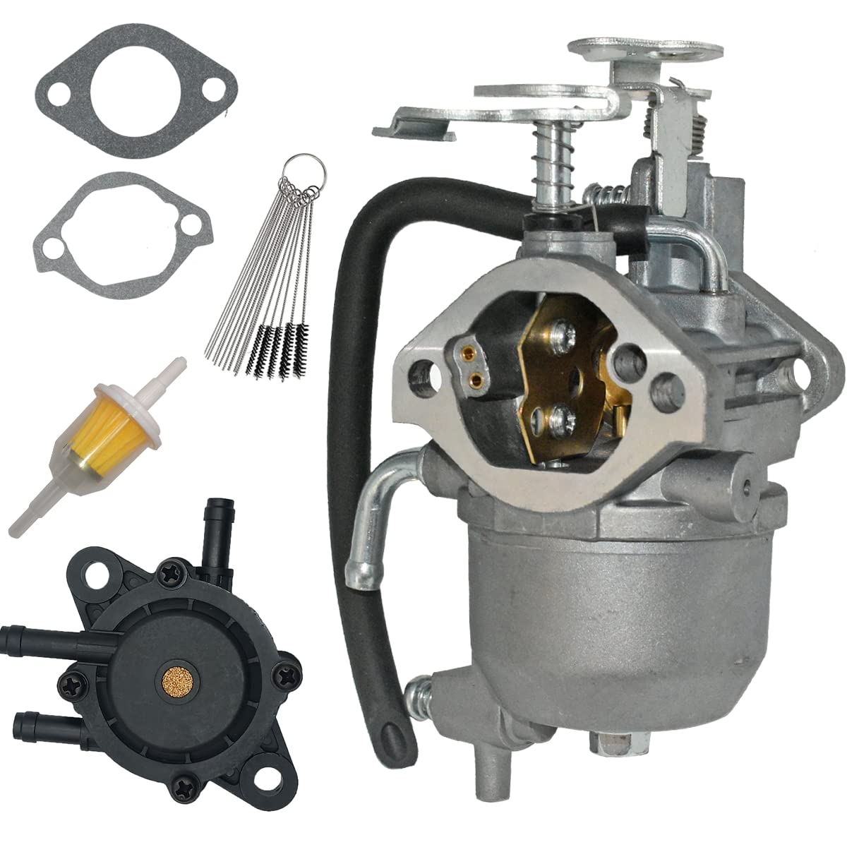 Cylinman Carburetor Fit For Kawasaki Mule 600 610 Sx Xc Sc 4X4 Kaf400 Kaf400B Kaf400A Kaf400C Kaf400E Kaf400D Carb With Fuel Pump
