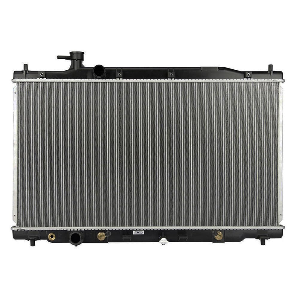 SCITOO Engine Coolant Aluminum Radiator Assembly for 2007-2009 for Honda for CR-V 2.4L; Replace: 13031, 19010RZYA51, HO3010214