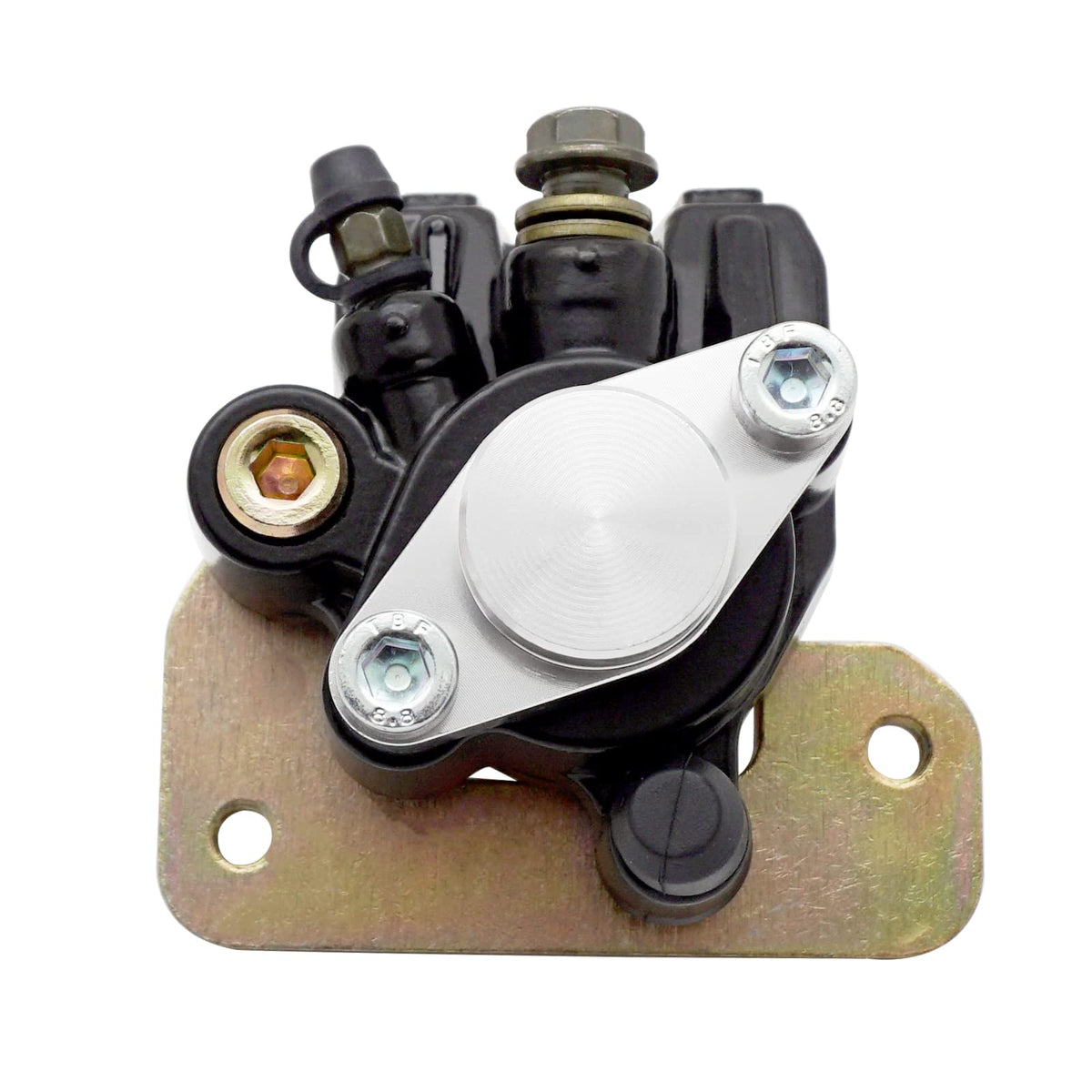 M Mati Rear Brake Caliper Without Parking Brake For Honda Trx250X Trx300Ex Trx300X Fourtrax Sportrax With Bracket & Brake Pads 4