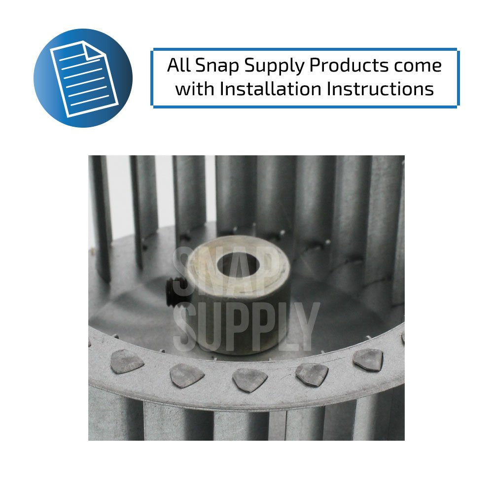 Carrier Inducer Motor Blower Wheel Replacement Part + Link To Installation Instructions - Replaces La11Aa005