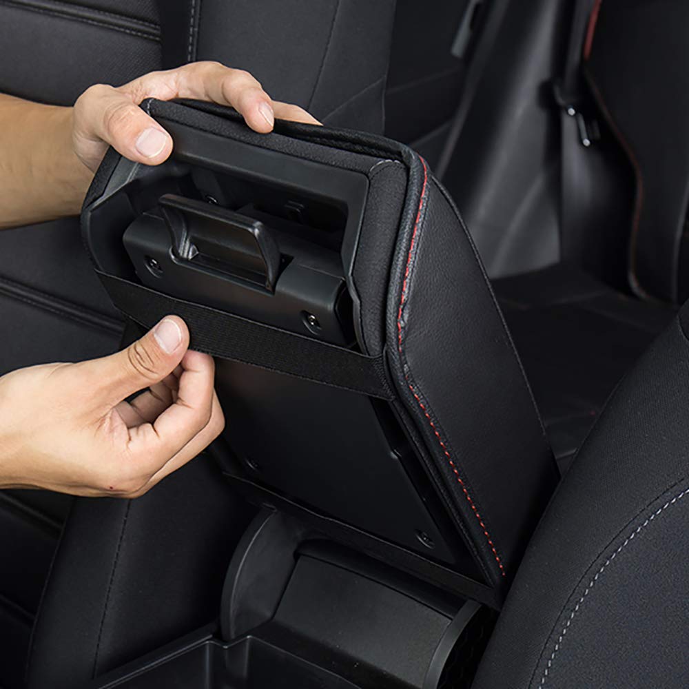 Leegi Aagiileeyo Car Armrest Center Console Cover Armrest Box Cover Saver Black Fit For Honda Crv 2017 2018 2019 2020