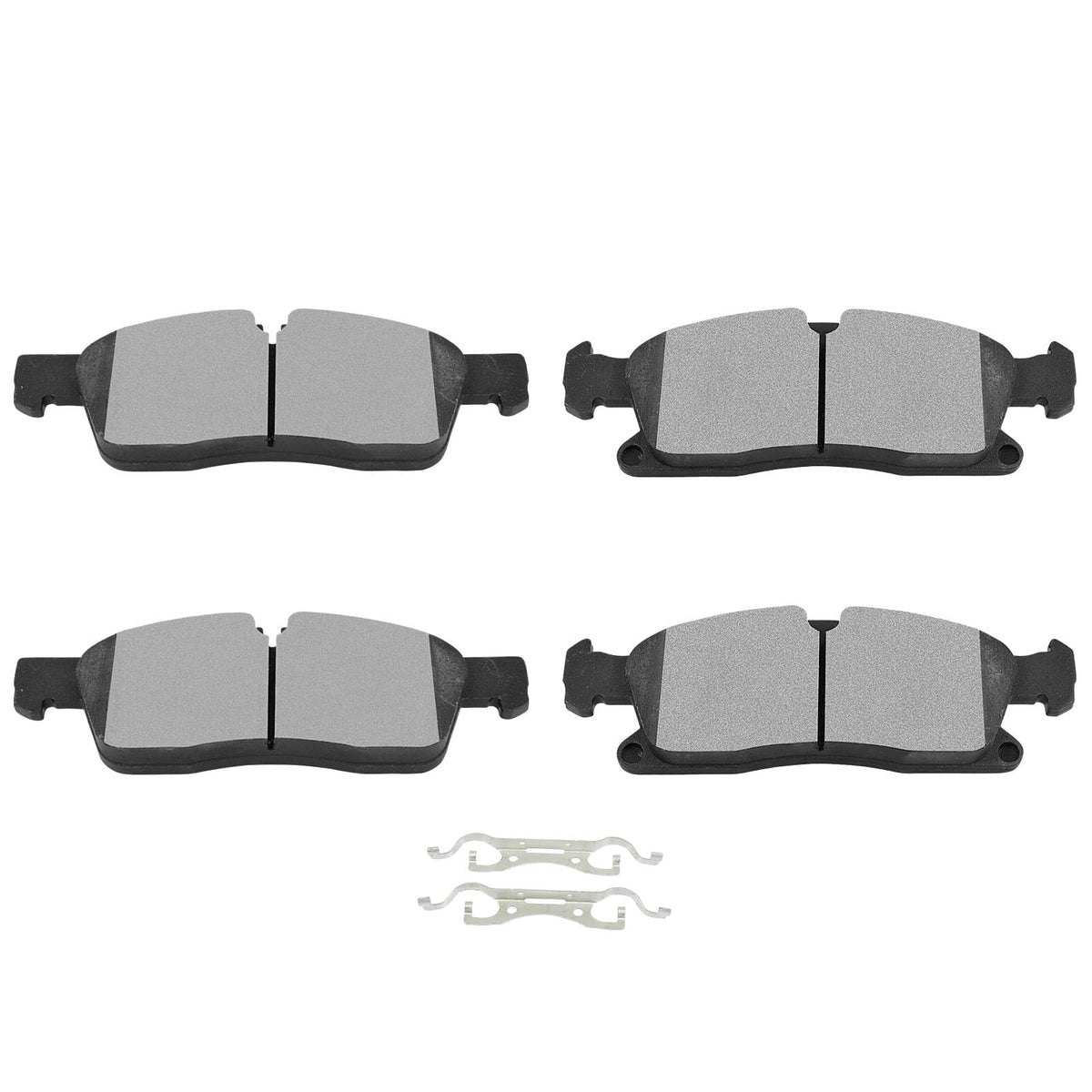 Scitoo Front Disc Brake Pad Set 4Pcs W/Hardware Fit For Dodge 2017 2018 2019 2020,For Jeep 2017 2018 2019 2020,For Mercedes-Benz