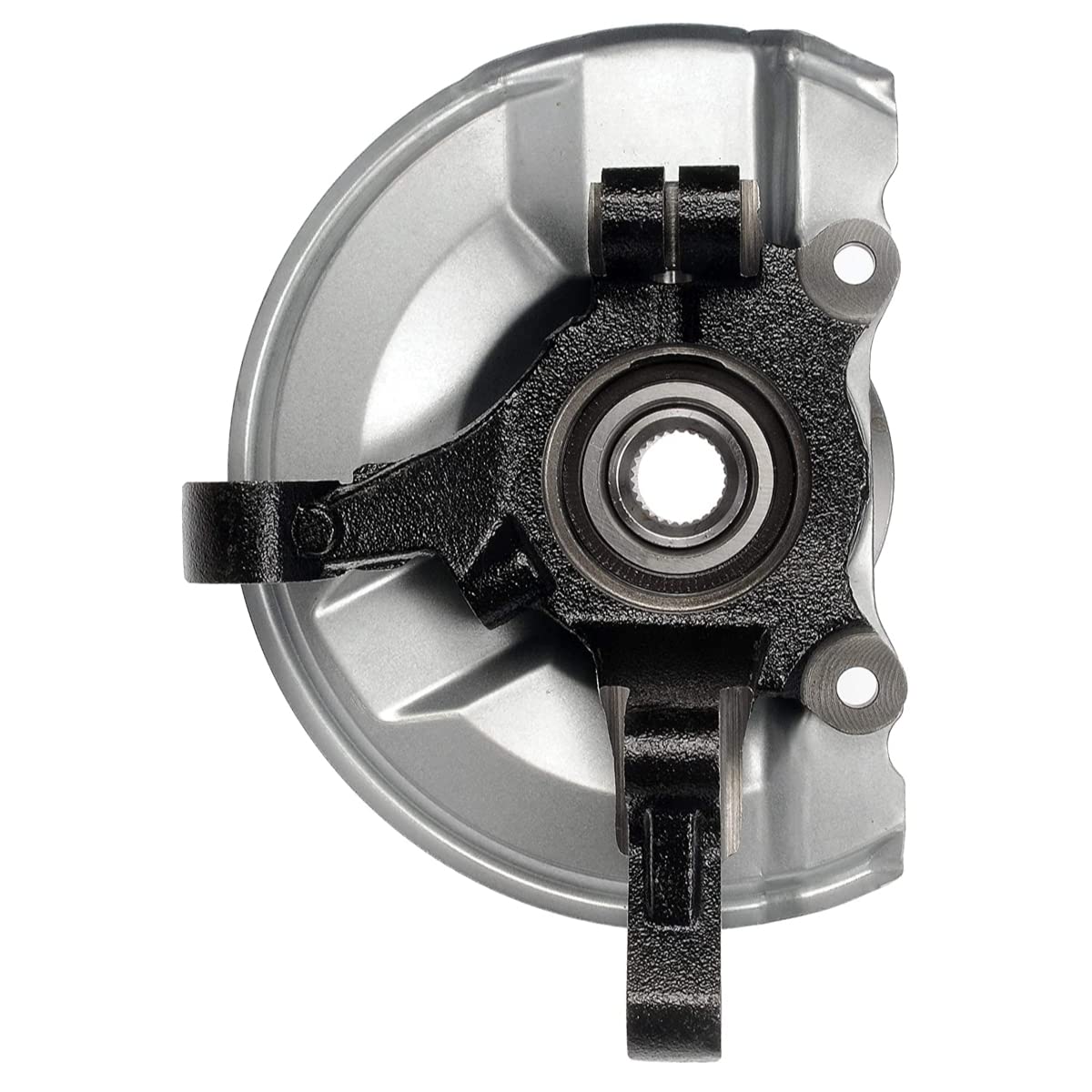 Autoshack Front Right Steering Knuckle For 2007-2017 Jeep Patriot Compass 2007-2012 Dodge Caliber 1.8L 2.0L 2.4L 4Wd Awd Fwd | Passenger Side | 5-Lug | Wheel Bearing Hub Assembly Replacement Kn798412