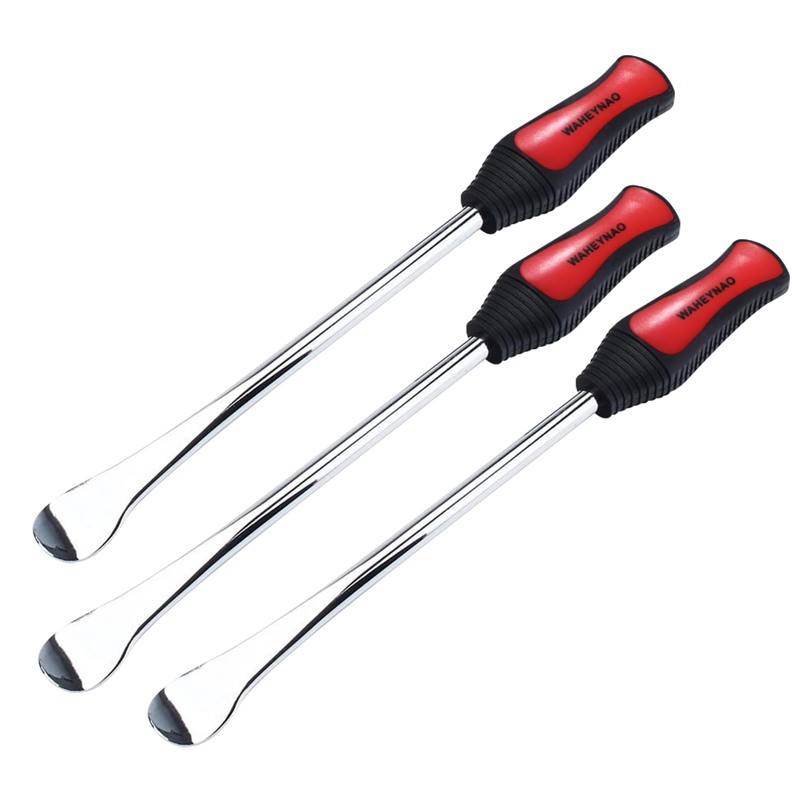 Waheynao Tire Spoon Lever Iron Tool Motorcycle Bike Tire Change Changer Kit Pry Bars Set Of Three