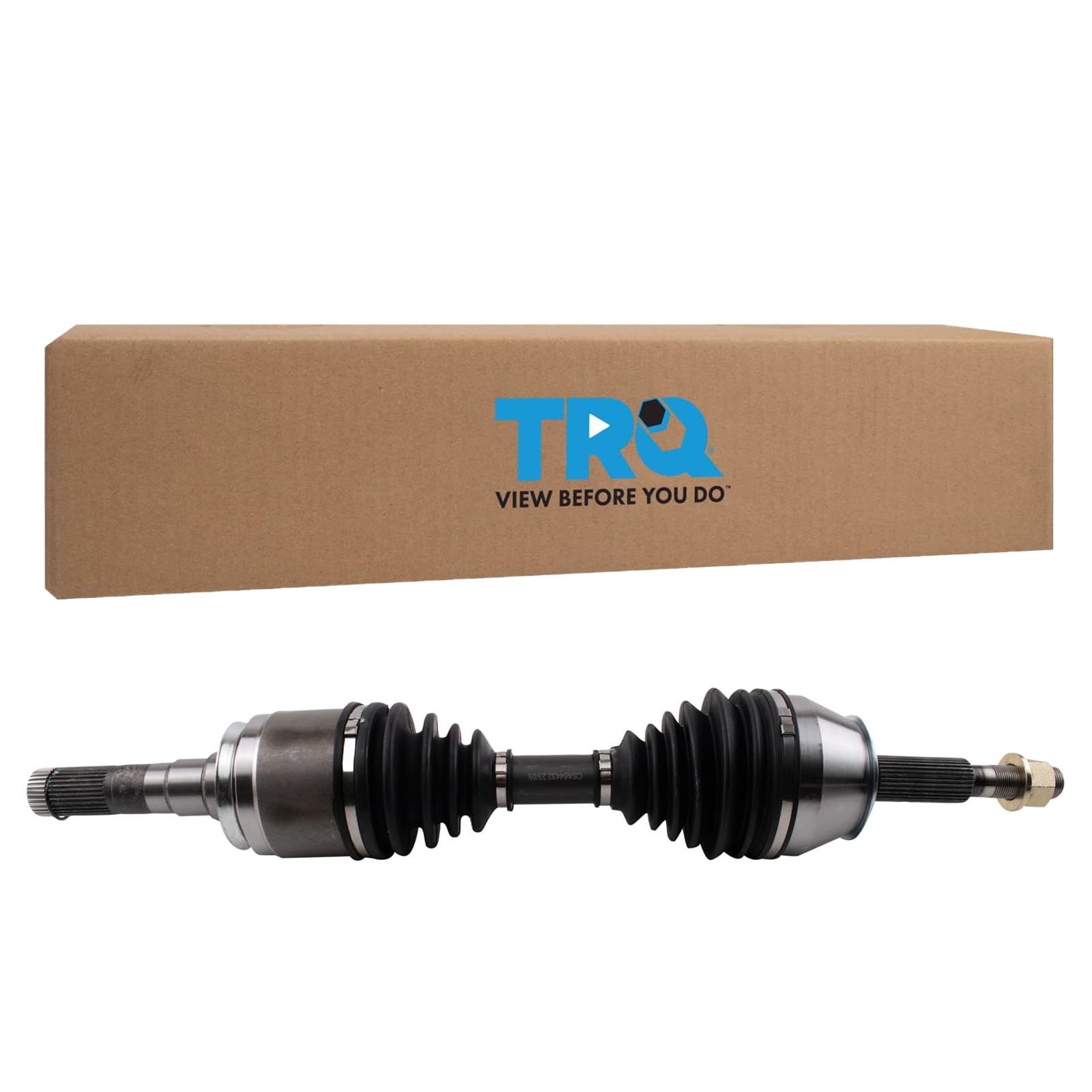 Trq Cv Axle Shaft Assembly Front Compatible With 2016-2022 Nissan Titan Xd