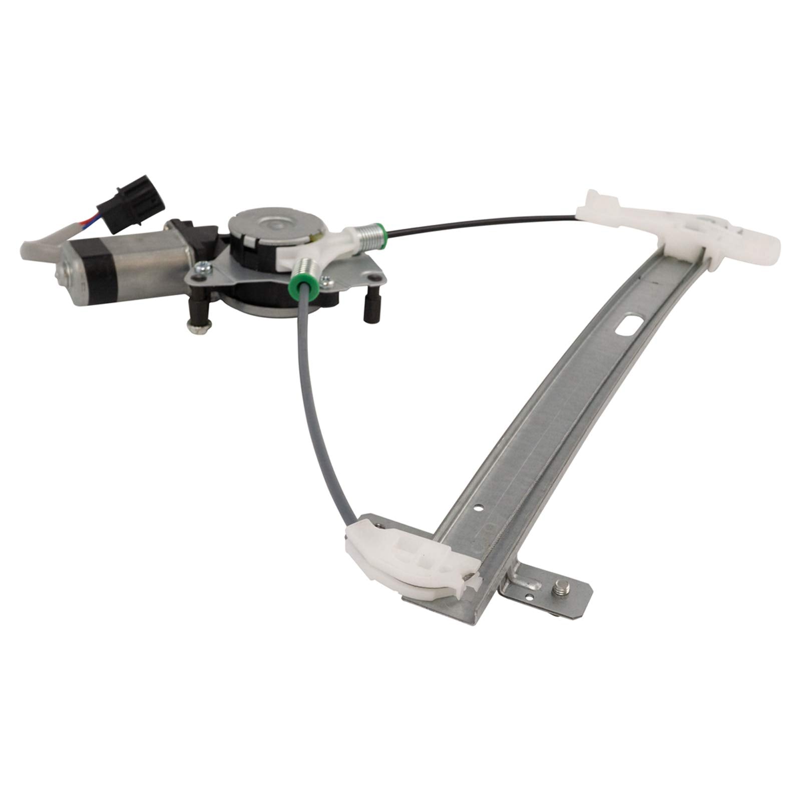 Trq Rear Right Power Window Regulator & Motor Assembly Passenger Side Compatible With 2003-2007 Honda Accord Ho1551106 Ho1551107