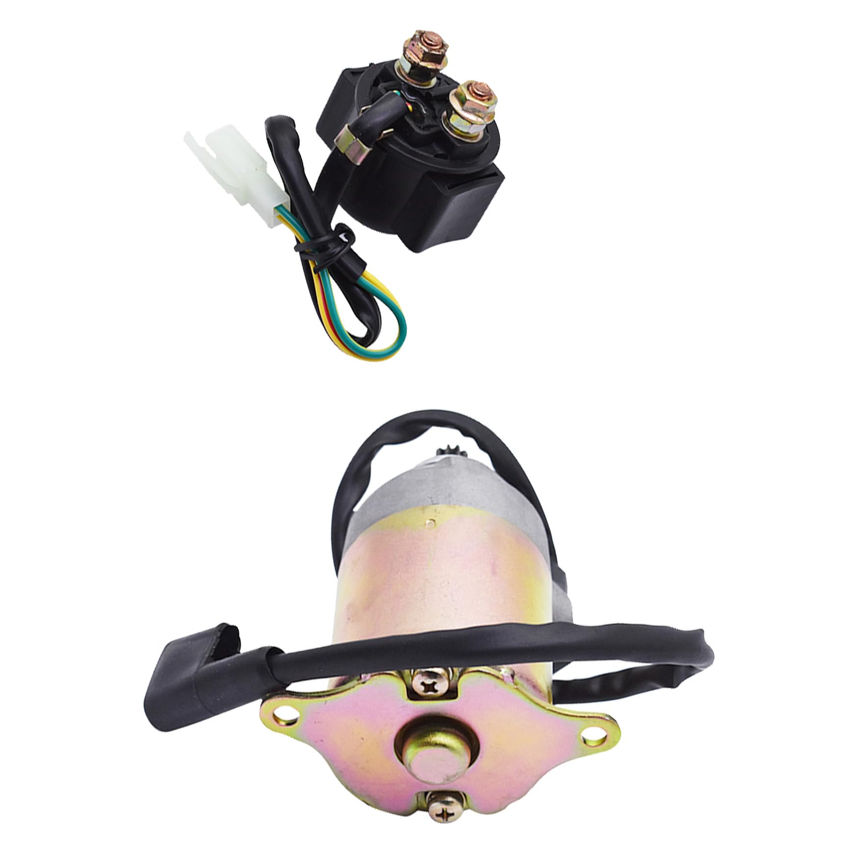 Wflnhb Starting Solenoid Relay Motor Starter Replacement For Polaris Rzr 170 2009-2017 Replacement For 0454945