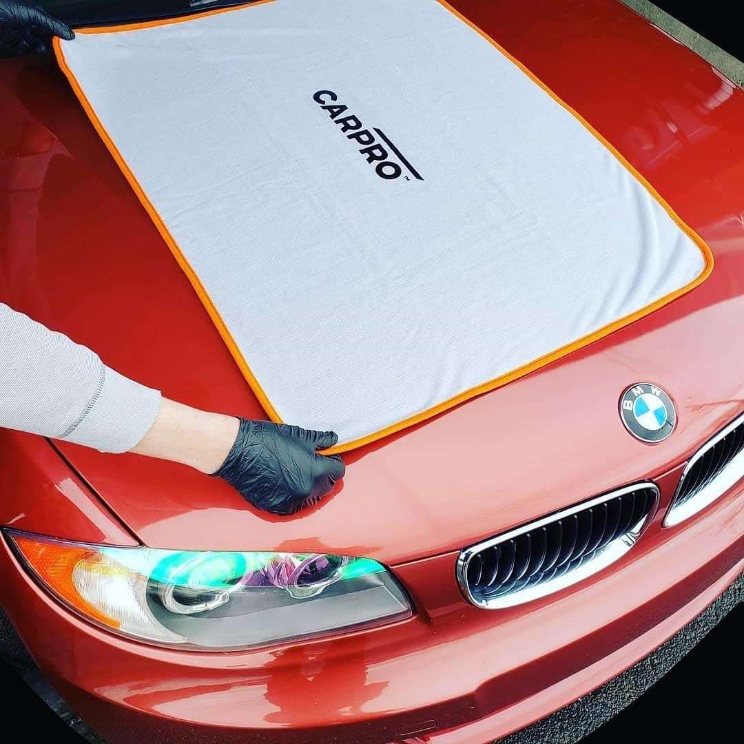 Carpro Dhydrate Drying Towel: Car Wash Drying Towel For Spotless Shine, Microfiber Edge, Lint Free, Tag Free, Cleaning Cloth Towel, Car Washing, Drying & Auto Detailing - 28' X 40' (Pack Of 1)