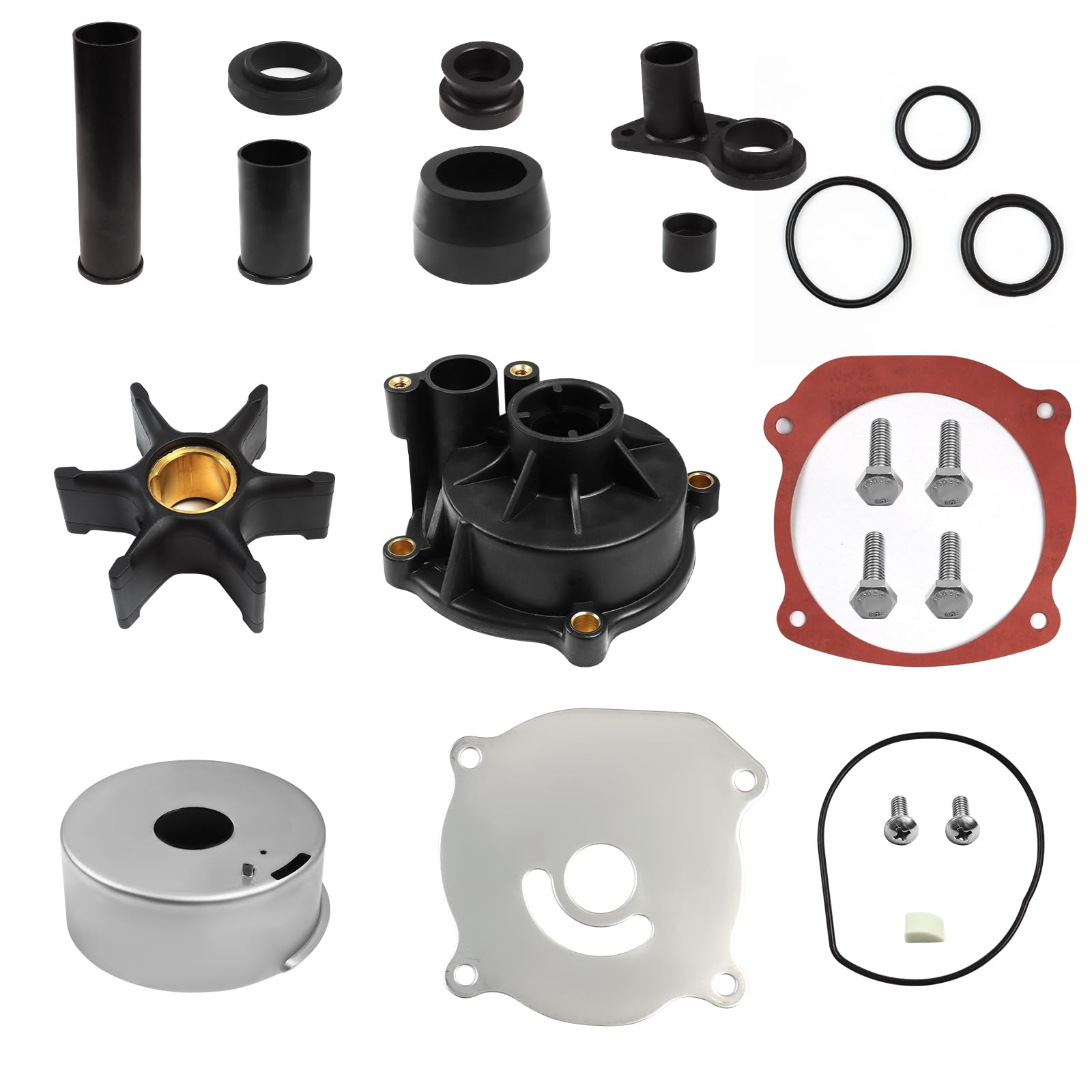 Johnson Evinrude Outboard Water Pump Kit Replacement 5001595 With Housing 75-250Hp