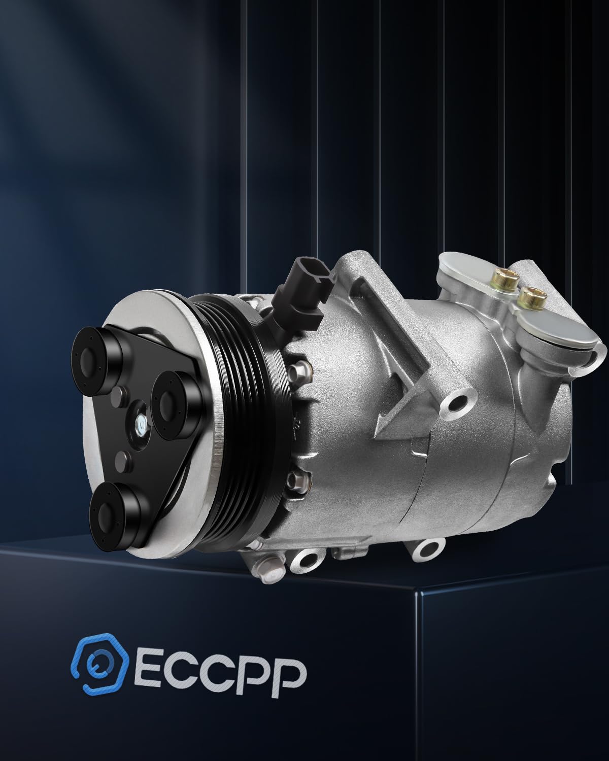 Eccpp A/C Compressor With Clutch 2012 2013 2014 Fit For Ford Focus 2.0L Vs16
