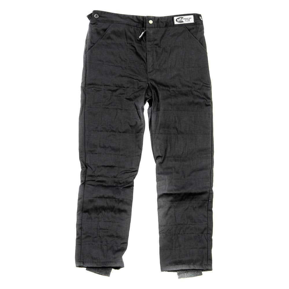 G-Force Racing Gear 4527XLGBK GF 525 Black X-Large Multi-Layer Racing Pants