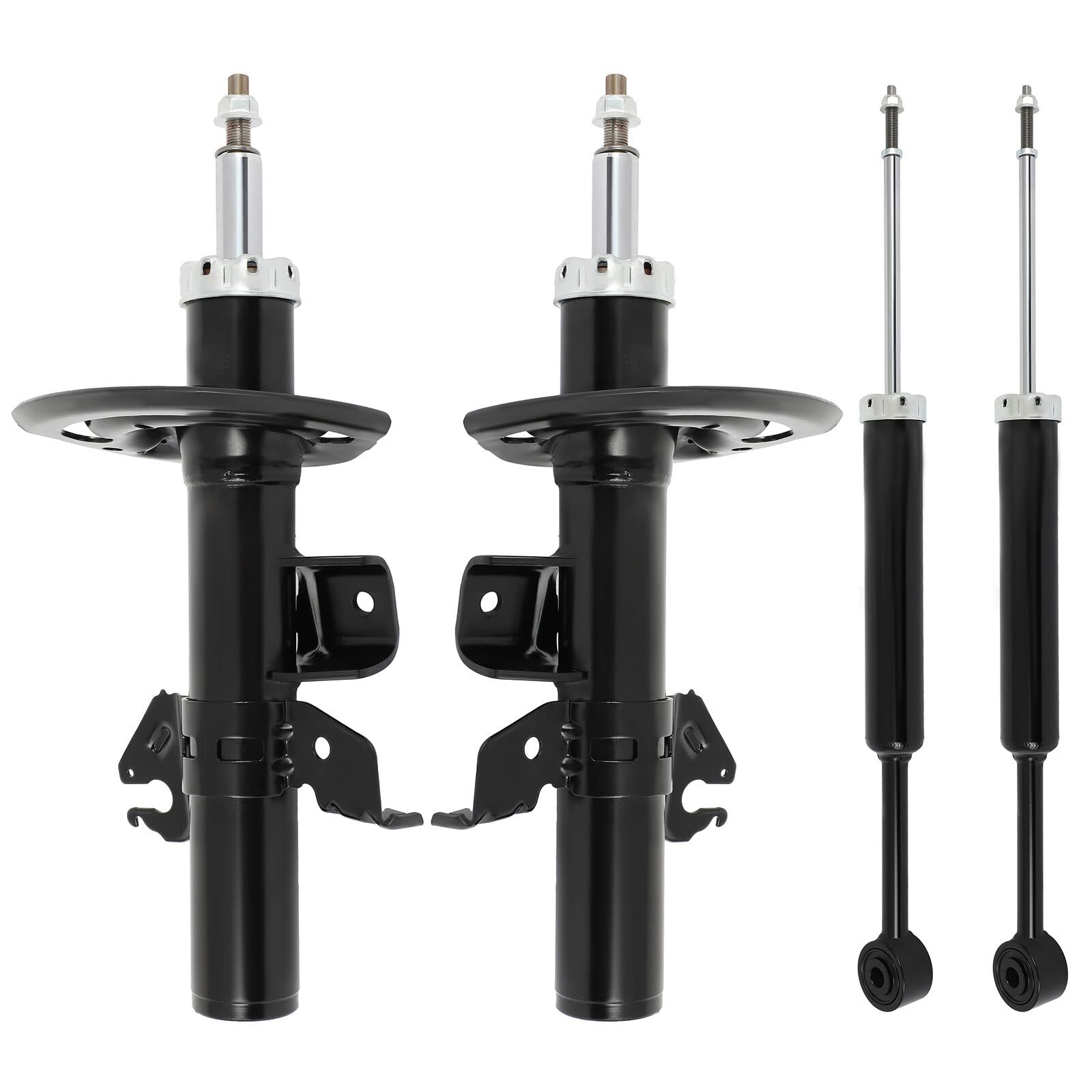 Scitoo Front & Rear (4 Pcs) Shocks For Chrysler, Shocks Absorbers Fits 2015-2017 For Chrysler 200 With 72932 72933 Kg5514 346254 5514 Shocks And Struts Auto Shocks
