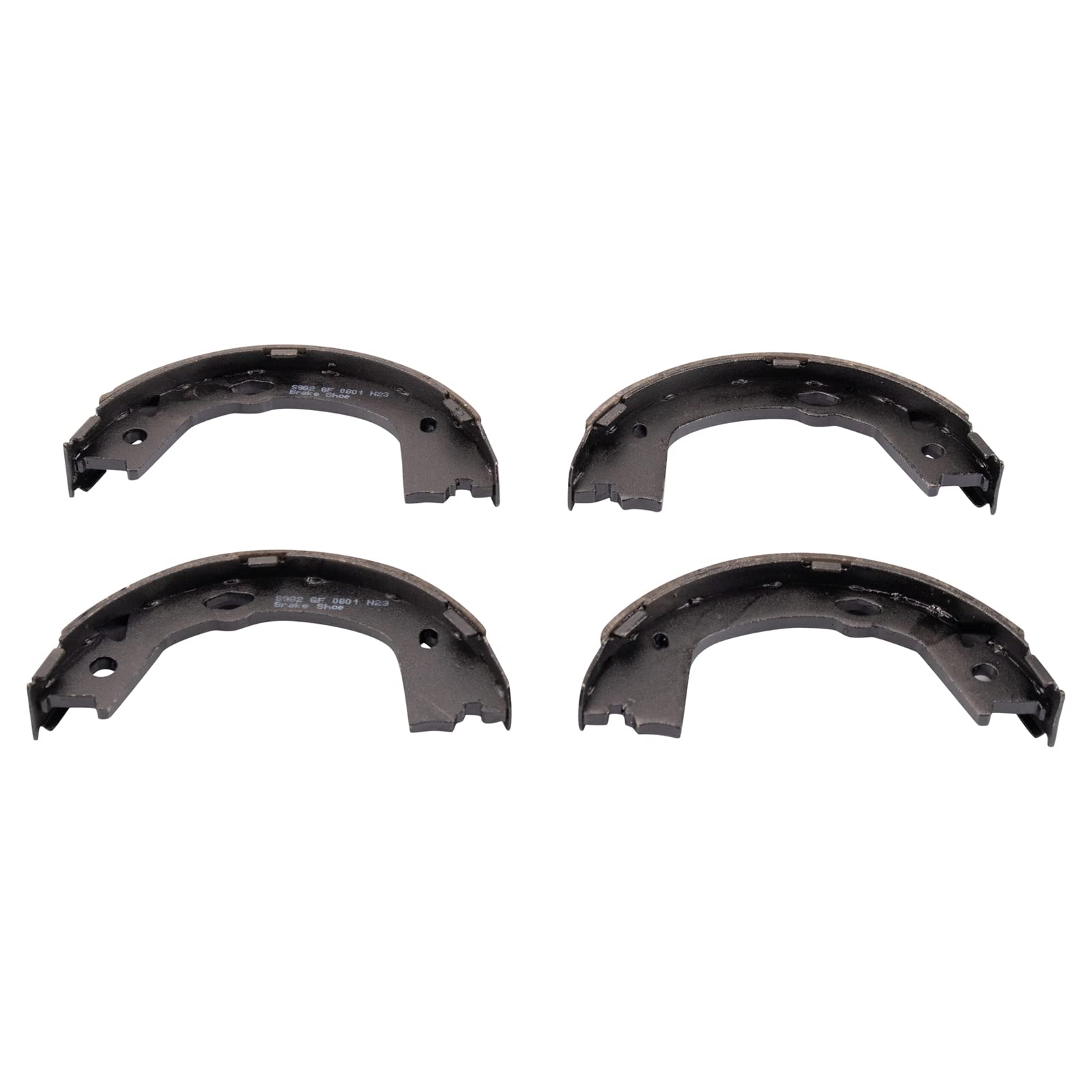 Trq Rear Brake Pad & Rotor Kit Brake Pads Brake Rotor Parking Brake Shoe Set Ceramic Compatible With 2010-2011 Hyundai Azera