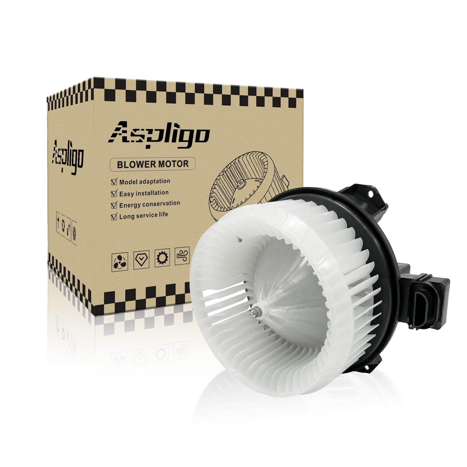 Aspligo 700203 Ac Heater Blower Motor Fan Front Fit For Jeep Wrangler Compass Patriot For Acura Tsx Tl Rdx For Chrysler 200 Sebr