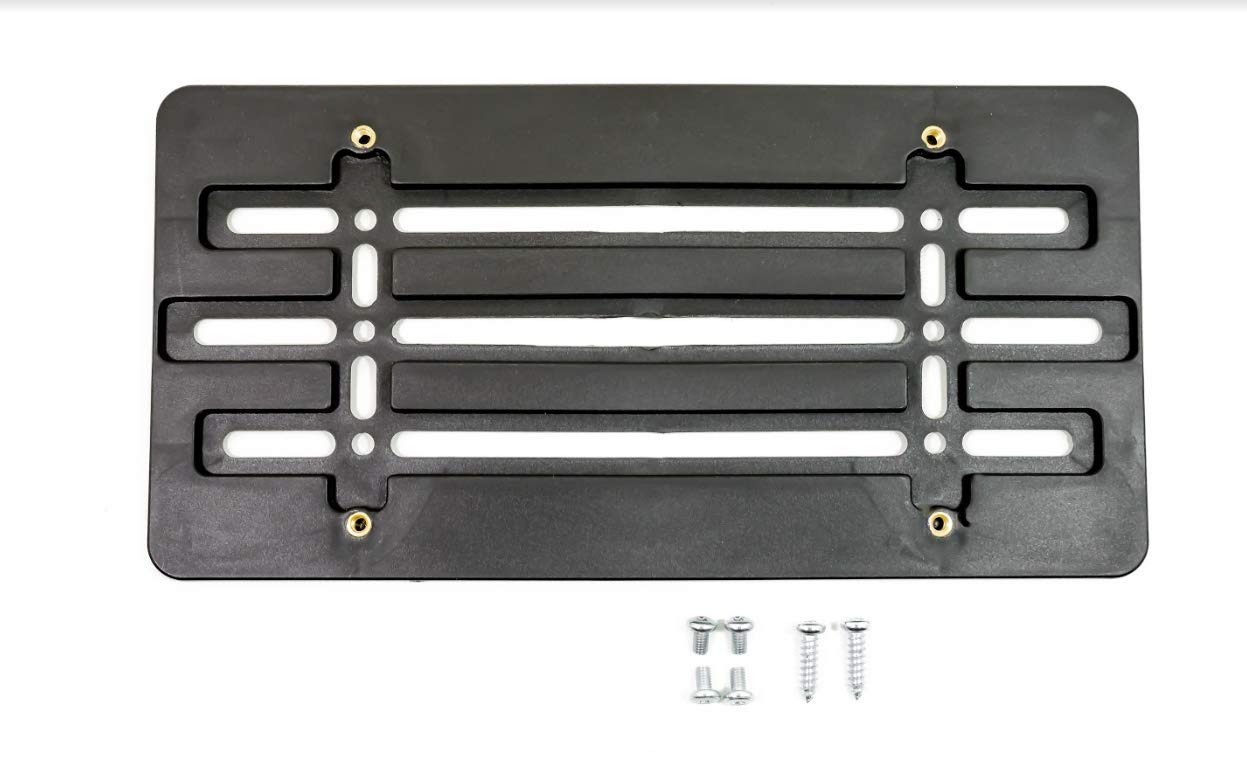 5 Front Bumper License Plate Tag Holder Mount Mounting Relocator Adapter Kit Bracket For Honda (All Models) Quantity Discount(9.