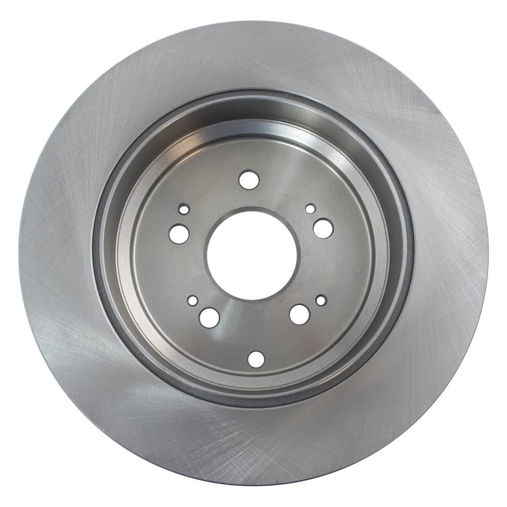 Trq Rear Brake Rotors Set Solid Compatible With 2007-2013 Acura Mdx 2010-2013 Zdx 2011-2017 Honda Odyssey 2009-2015 Pilot