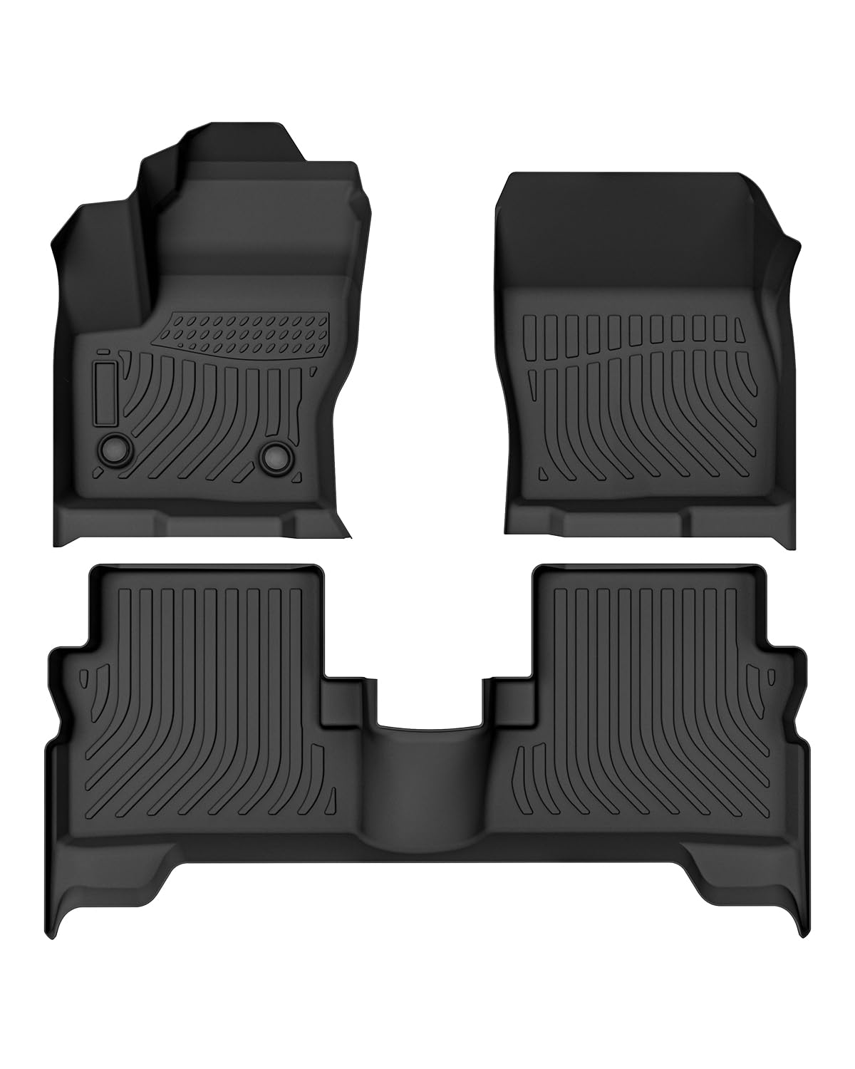 Cartist Floor Mats Custom Fit For Ford Escape/C-Max 2013 2014 2015 2016 2017 2018 2019 All Weather Floor Liners For Ford Escape