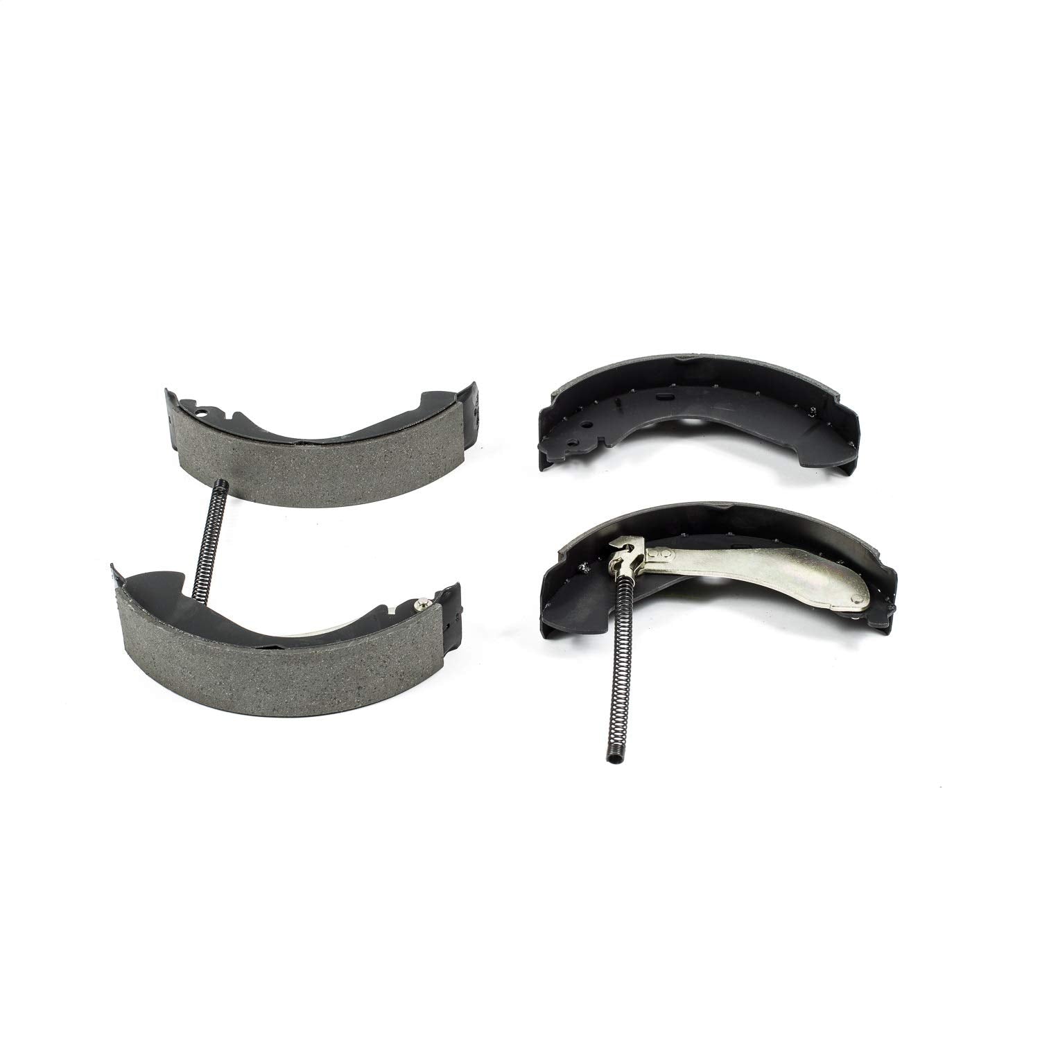 Power Stop B855 Rear Autospecialty Brake Shoes For 2005 2006 2007 2008 Chevy Silverado 1500 Sierra 1500-6 Lug [Application Speci