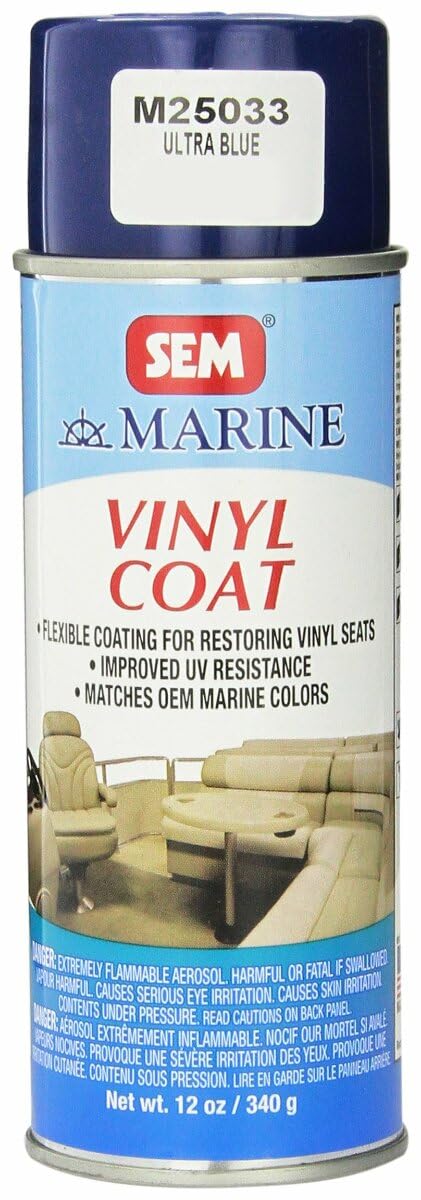 Sem M25033 Ultra Blue Marine Vinyl Coat - 12 Oz.