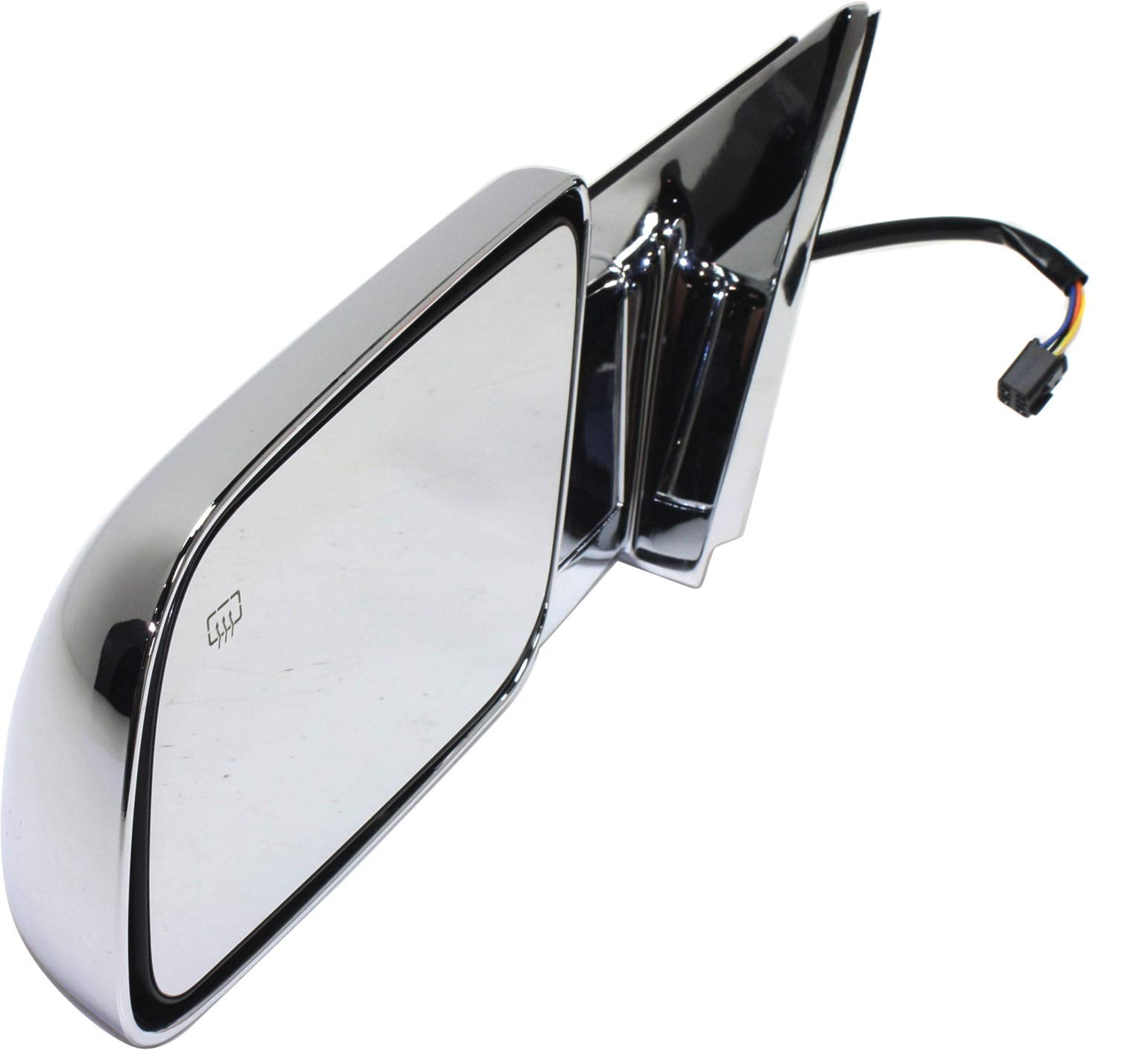 Kool Vue Mirror Driver Side Compatible with 2007-2013 Chevrolet Silverado 1500, 2007-2014 Silverado 2500 HD, Fits 2007-2013 GMC Sierra 1500 & 2007-2014 Sierra 2500 HD Power Glass, Heated - GM1320276