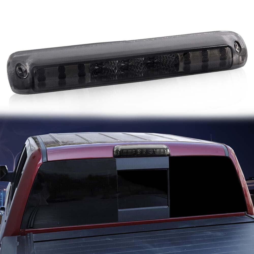 Cheda 3Rd Third Brake Lights, Compatible With 1999 2000 2001 2002 2003 2004 2005 2006 Chevy Silverado/Gmc Sierra, Smoky Lens Cle