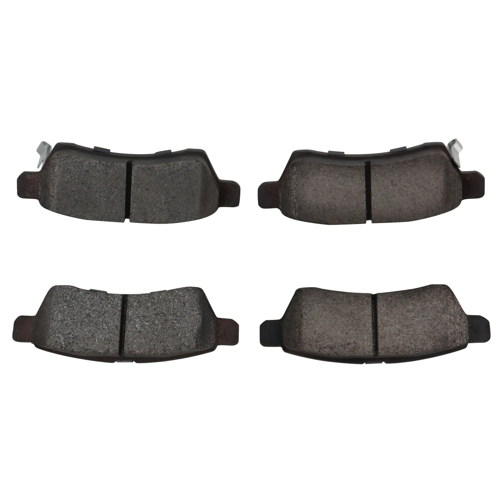 TRQ Rear Brake Pads Ceramic Compatible with 2022 Nissan Pathfinder