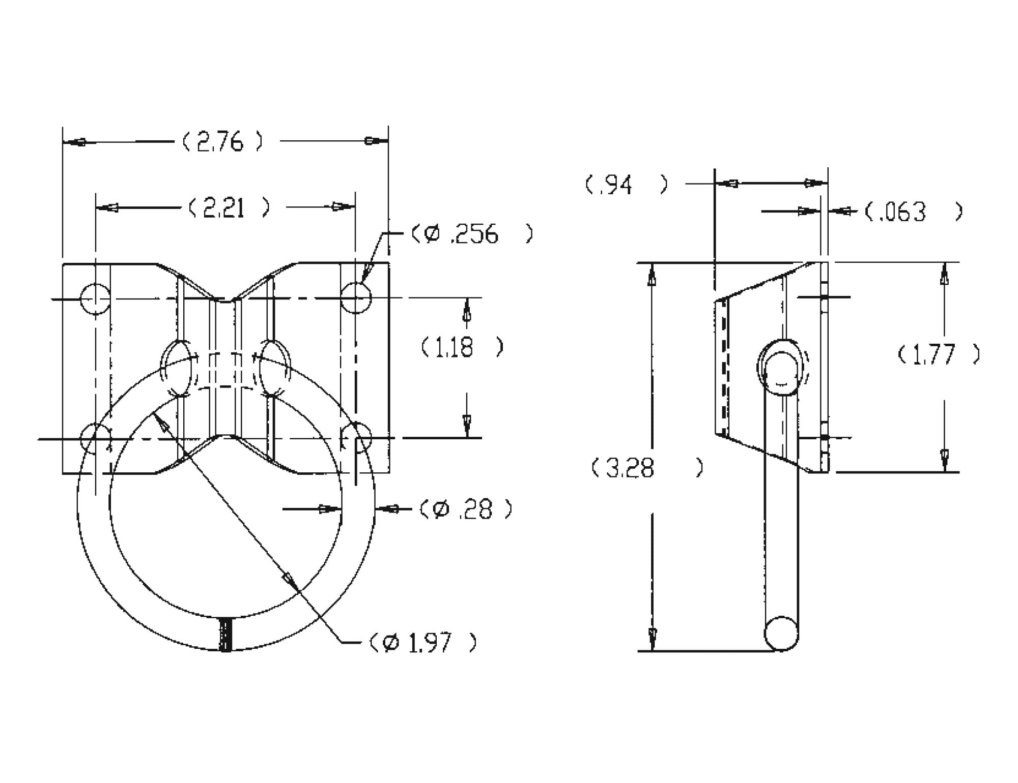 Buyers Products B33 Steel Rope Ring