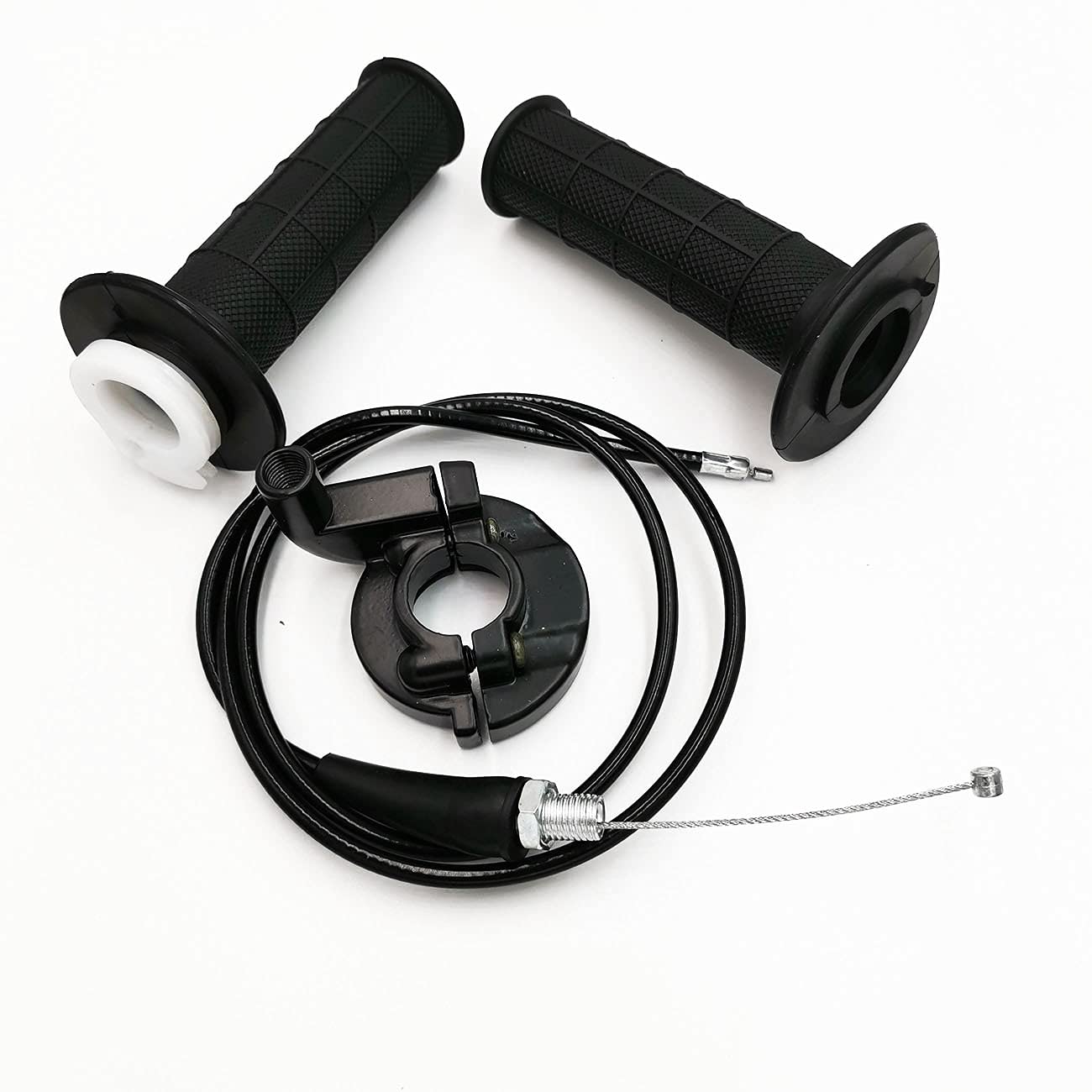 7/8'' (22Mm) Throttle Handle Grips Cable For Atv Quad Pit Bike Dirt Bike Baja Mini Bike Mb165 Mb200 90Cc 125Cc 150Cc 200Cc Colem