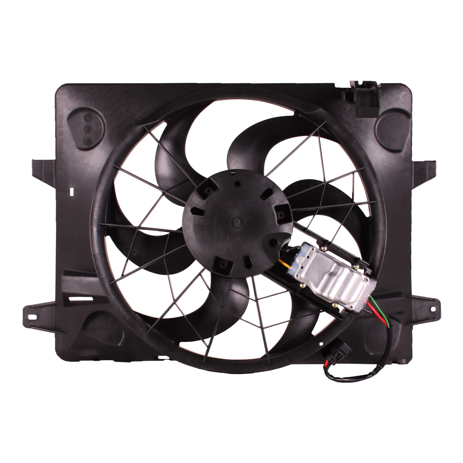 TYG OE Replacement(CAPA Quality) Cooling Fan Extra Silent for Ford Crown Victoria/Lincoln TWON CAR/Mercury Grand Marquis/Maraude