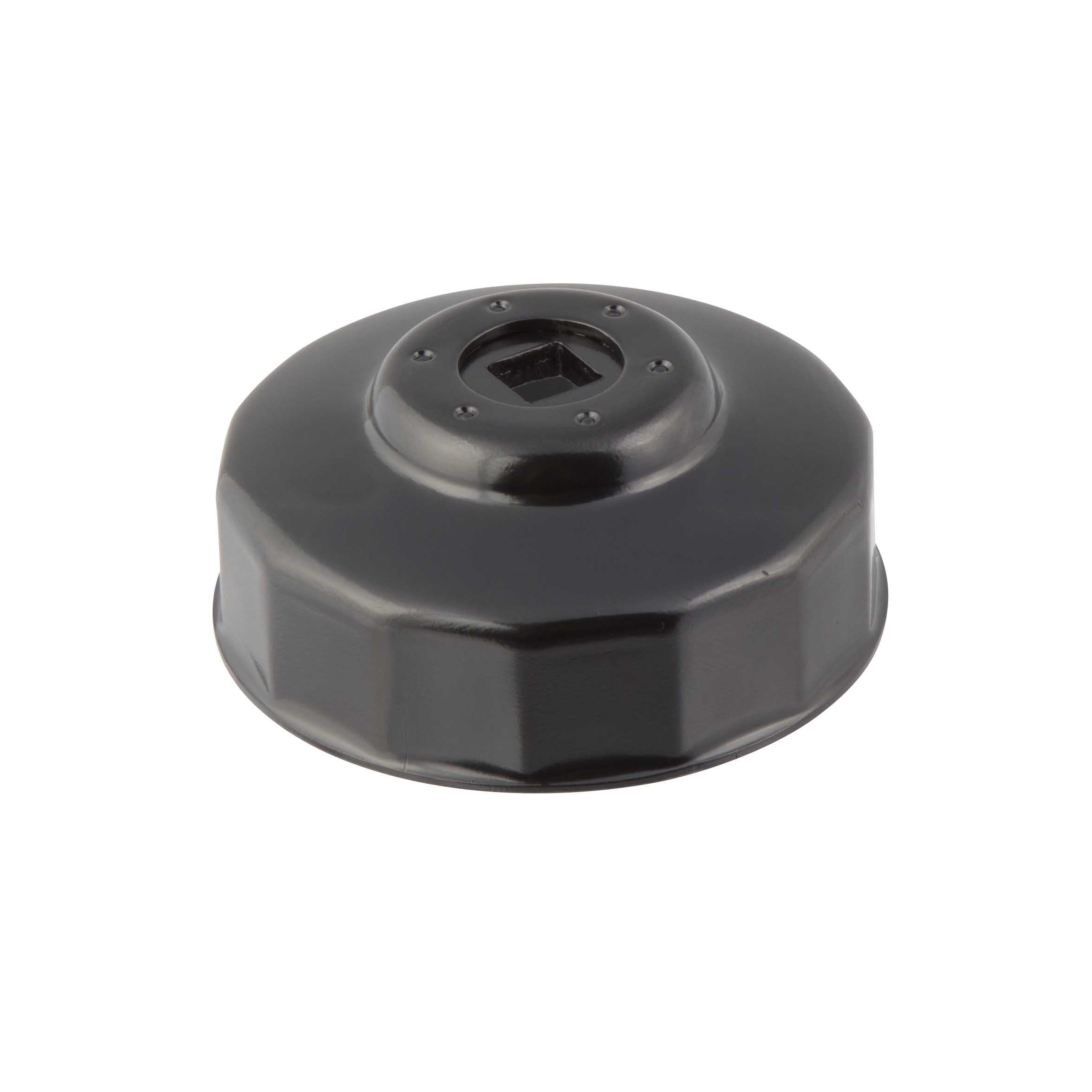 Steelman Oil Filter Cap Wrench 73mm x 14 Flute, Low-Profile Design for Confined Space, Durable Chrome Vanadium Steel