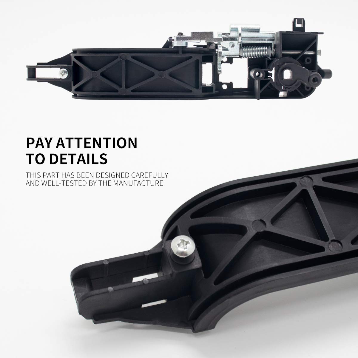 Sikawai 8S4Z5426685B Driver Door Handle Front Left Driver Side Bracket Base Reinforcement Fits For 2008 2009 2010 2011 Ford Focus Door Handle Replaces 8S4Z-5426685-B 926324 926-324