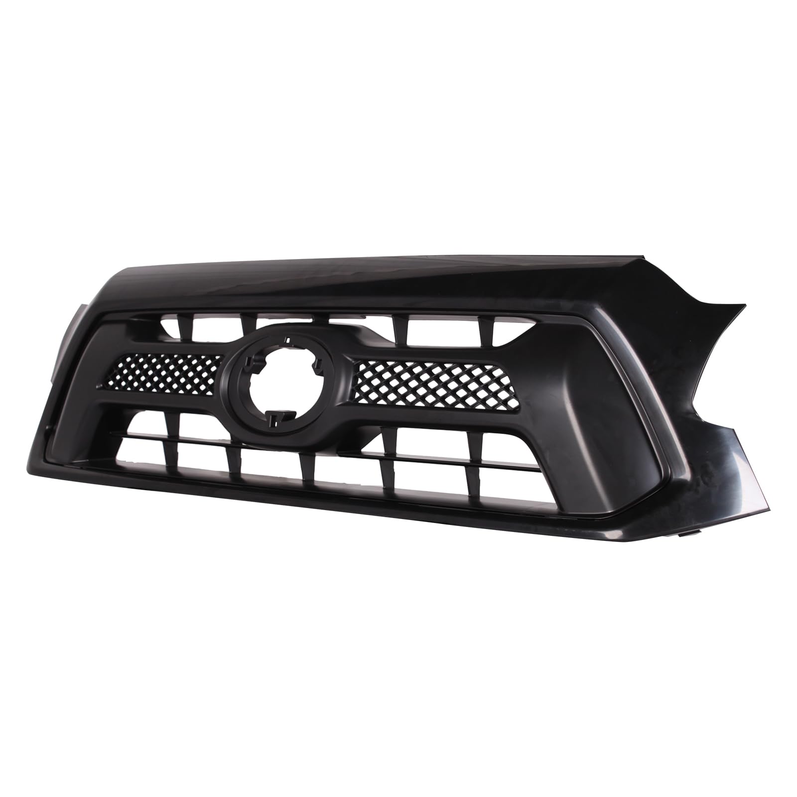 TYG (CAPA QUALITY) Front Grille Compatible with 2012-2015 Toyota Tacoma w/Black Frame, ABS OEM Replacement Bumper Grill for TO12