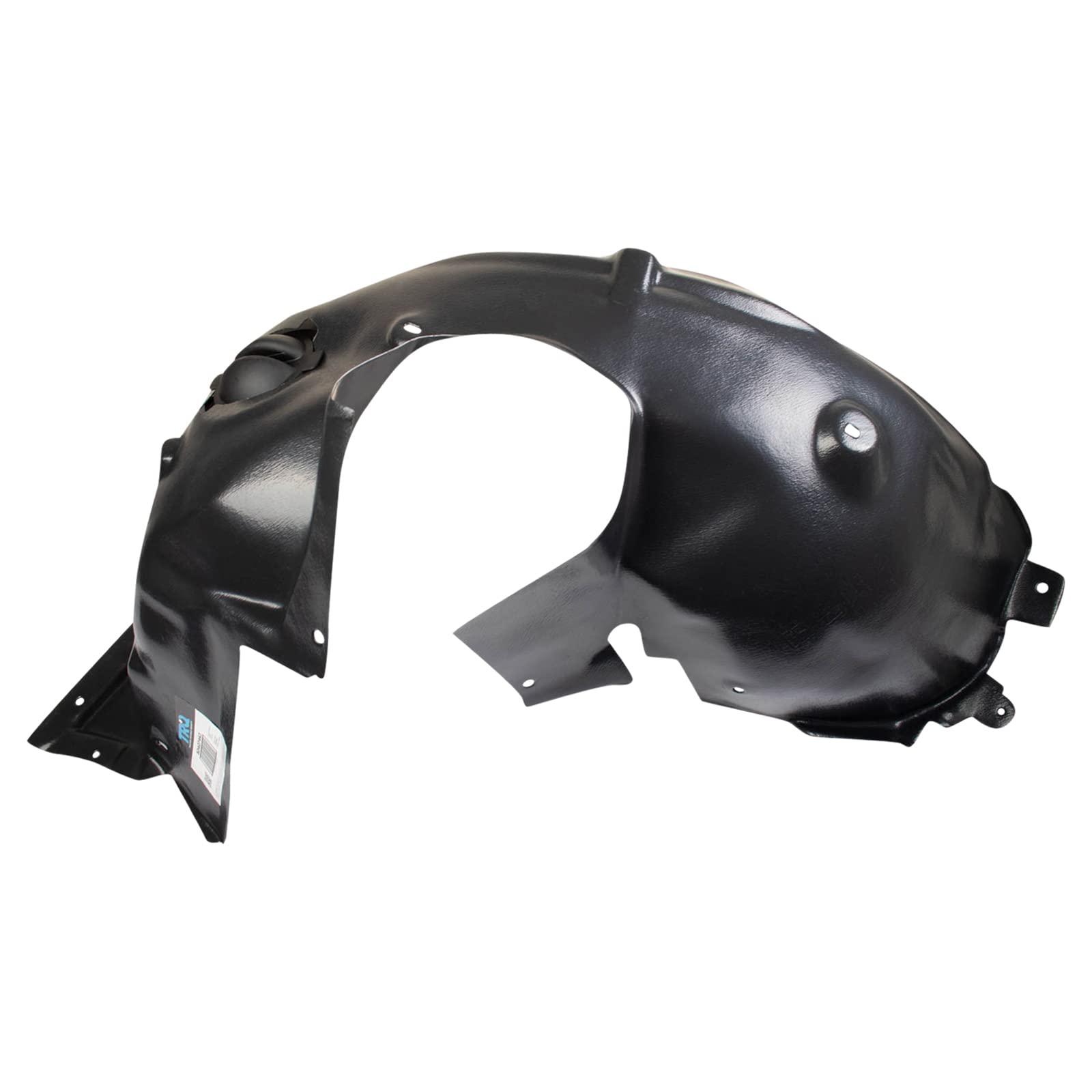 TRQ Front Right Inner Fender Liner Black Passenger Side Compatible with 2007-2015 Mini Cooper MC1249102